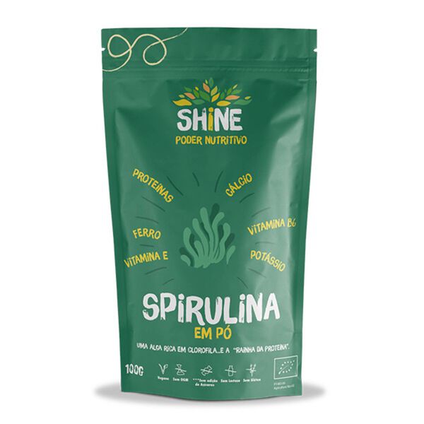 Spirulina em Pó Shine