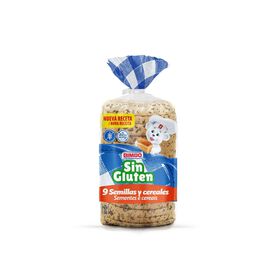 P&atilde;o de Forma de Sementes e Cereais sem Gl&uacute;ten Bimbo
