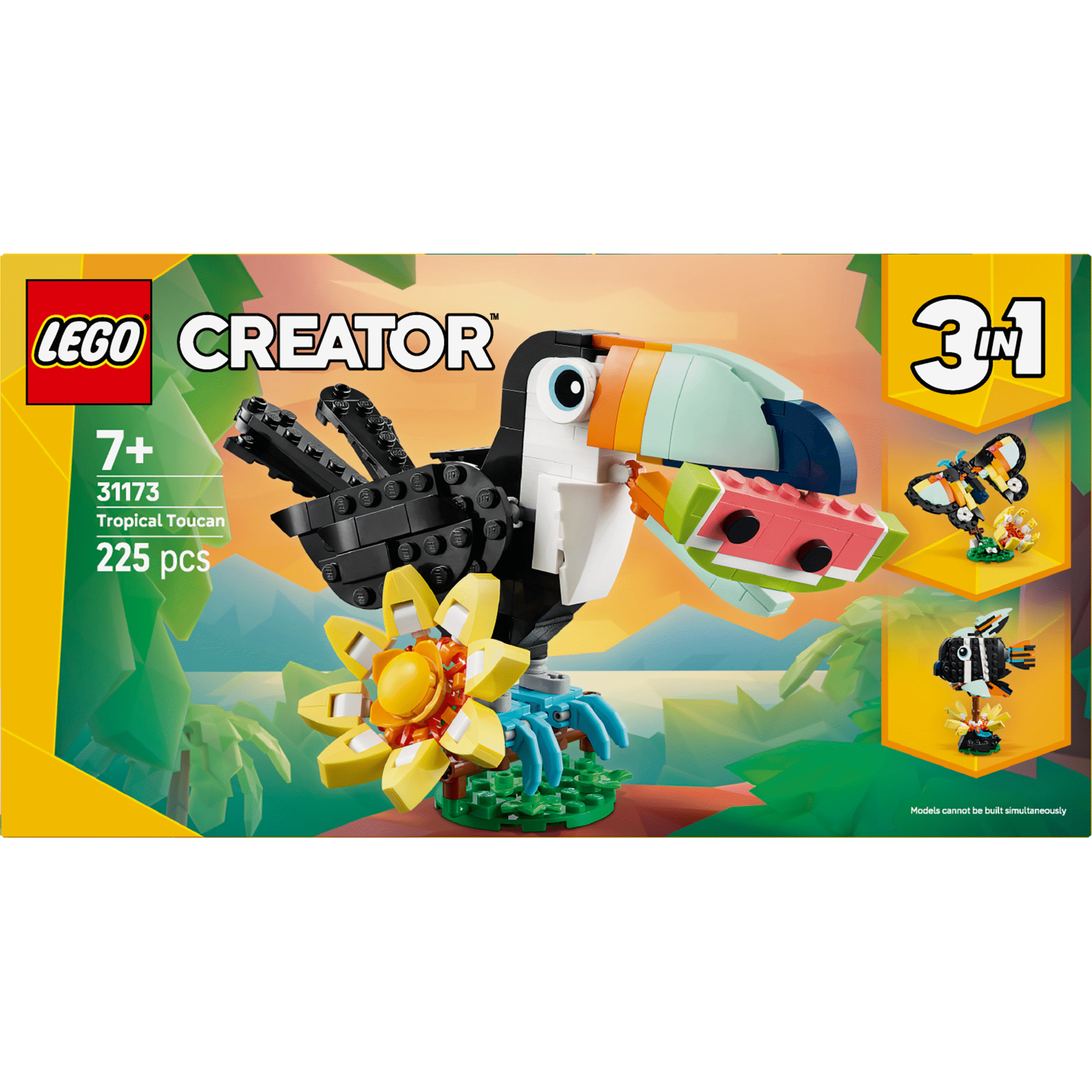 LEGO Creator - Animais Selvagens: Tucano Tropical - 31173