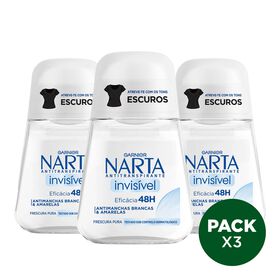 Desodorizante Roll On Narta Invisível Desodorizante Roll On Narta Invisível