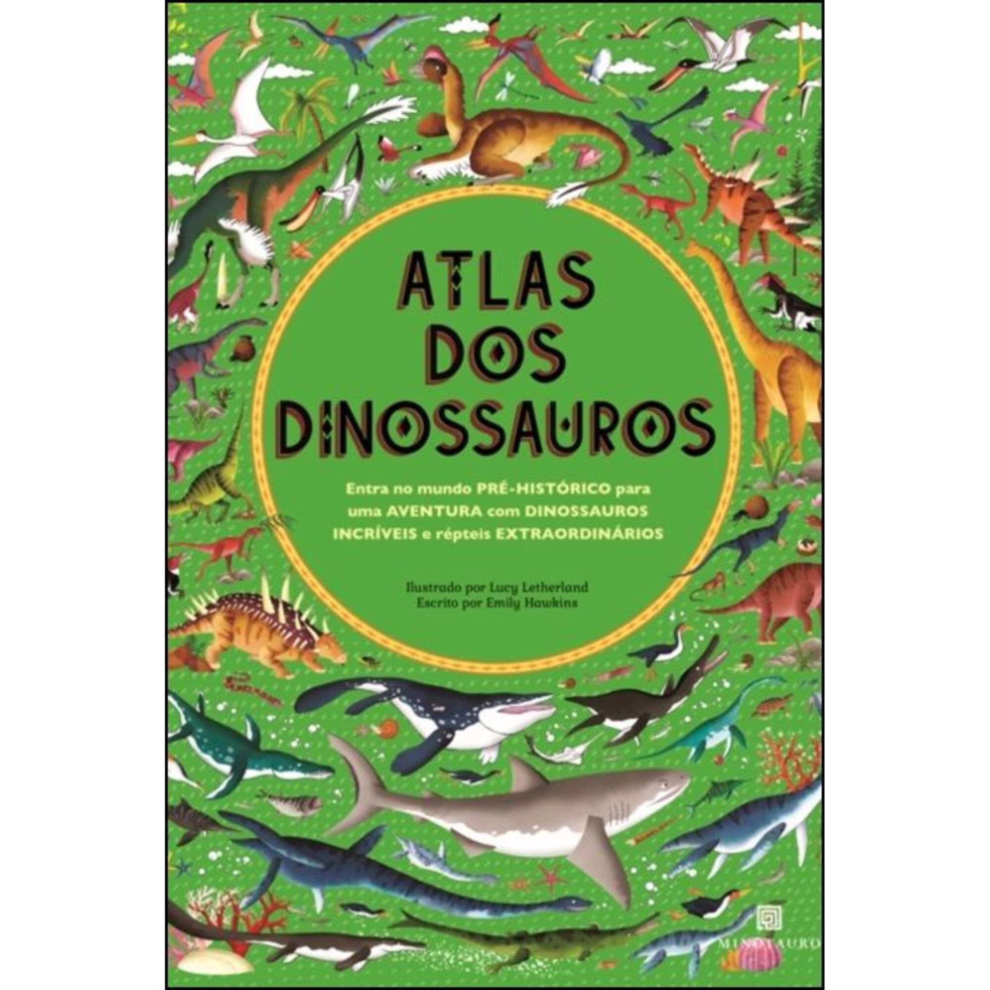 Atlas dos Dinossauros de Emily Hawkins