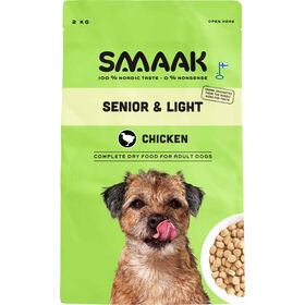Ra&ccedil;&atilde;o para C&atilde;o S&eacute;nior Frango Smaak
