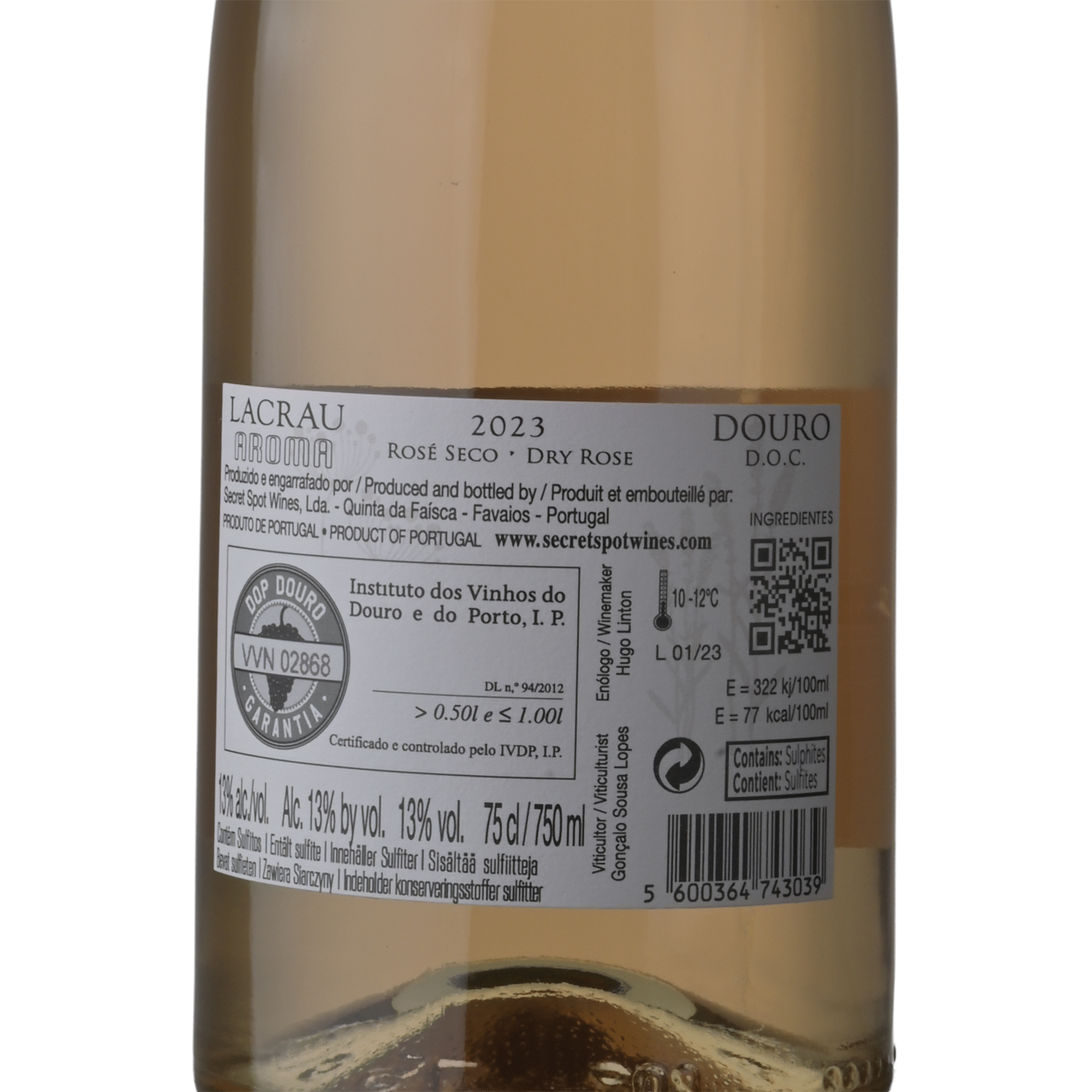 Lacrau Aroma Superior Douro Vinho Ros&eacute;