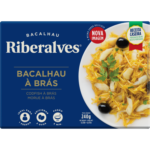 Bacalhau à Brás Riberalves