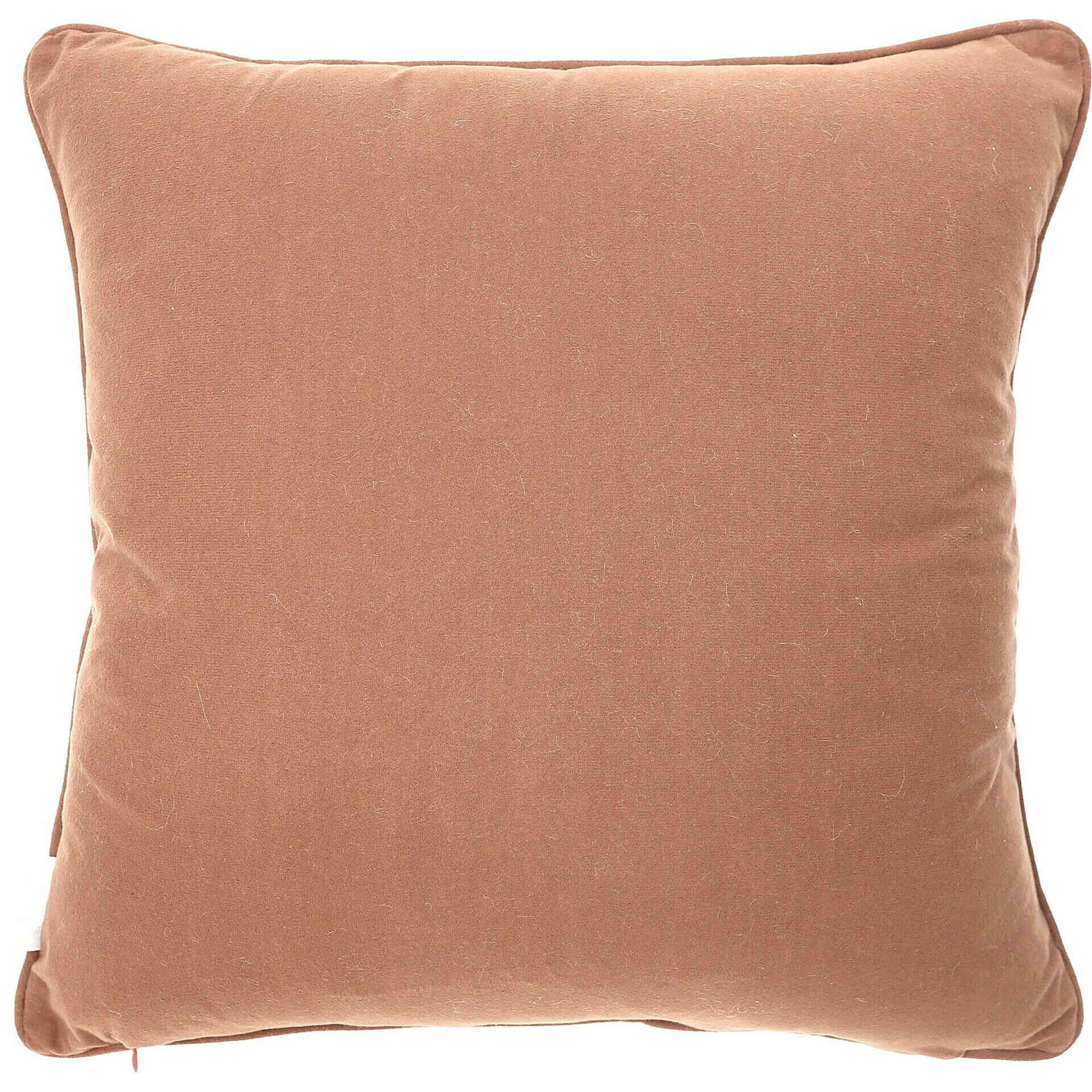 Almofada Chenille Quadrada 45x45cm Laranja Kasa