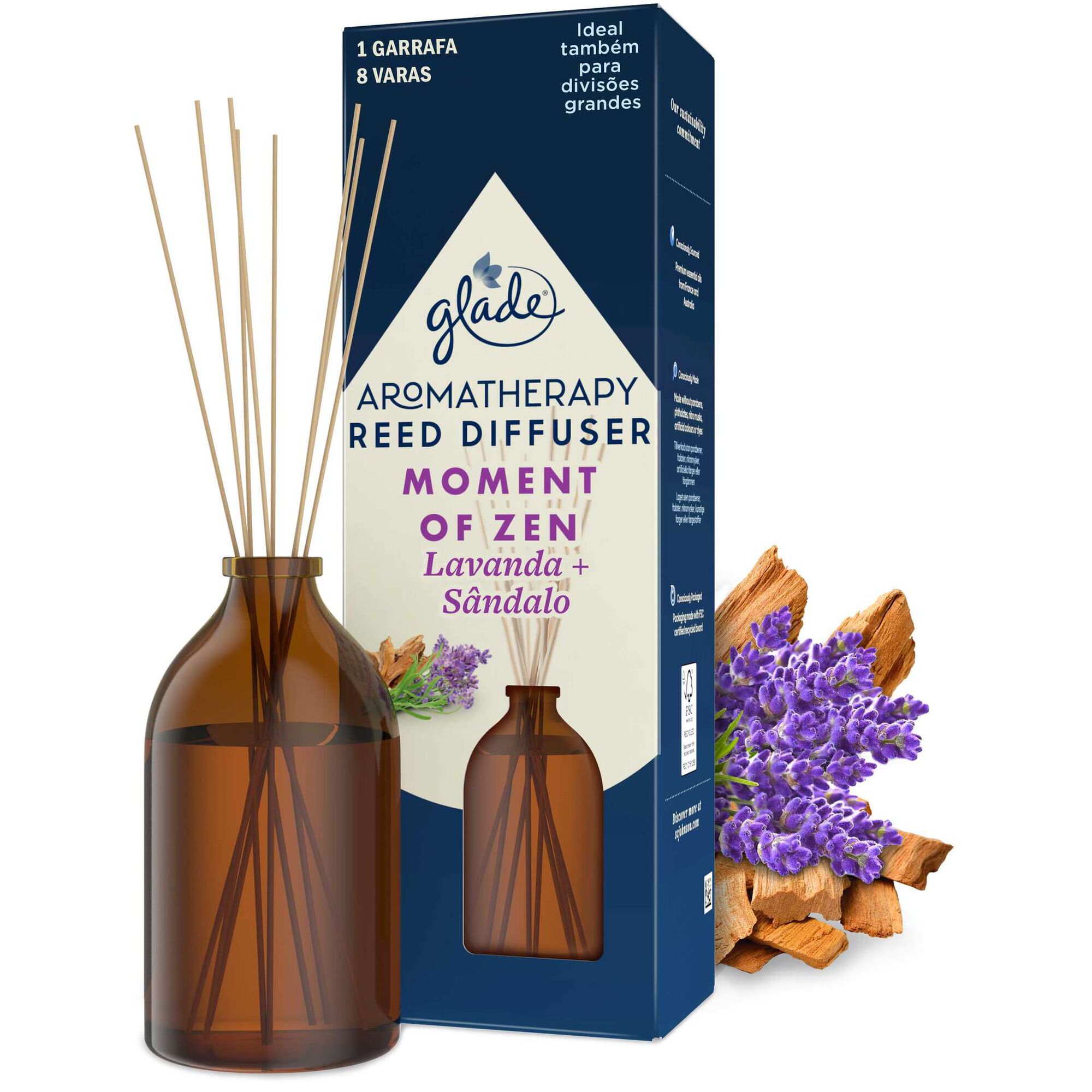 Ambientador Stick Perfumado Aromatherapy Zen Glade emb. 1 un