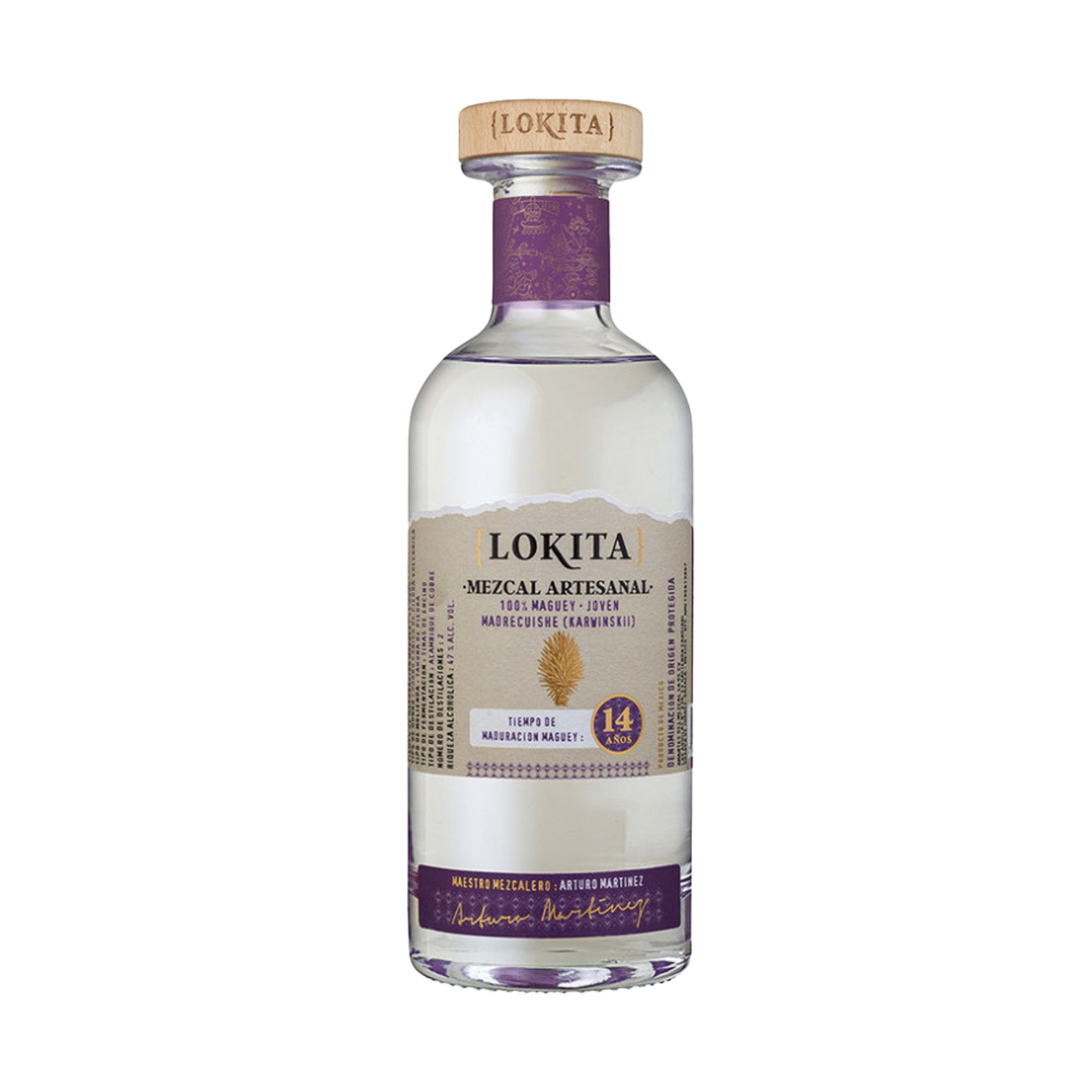 Mezcal Lokita Madrecuixe 14 Anos