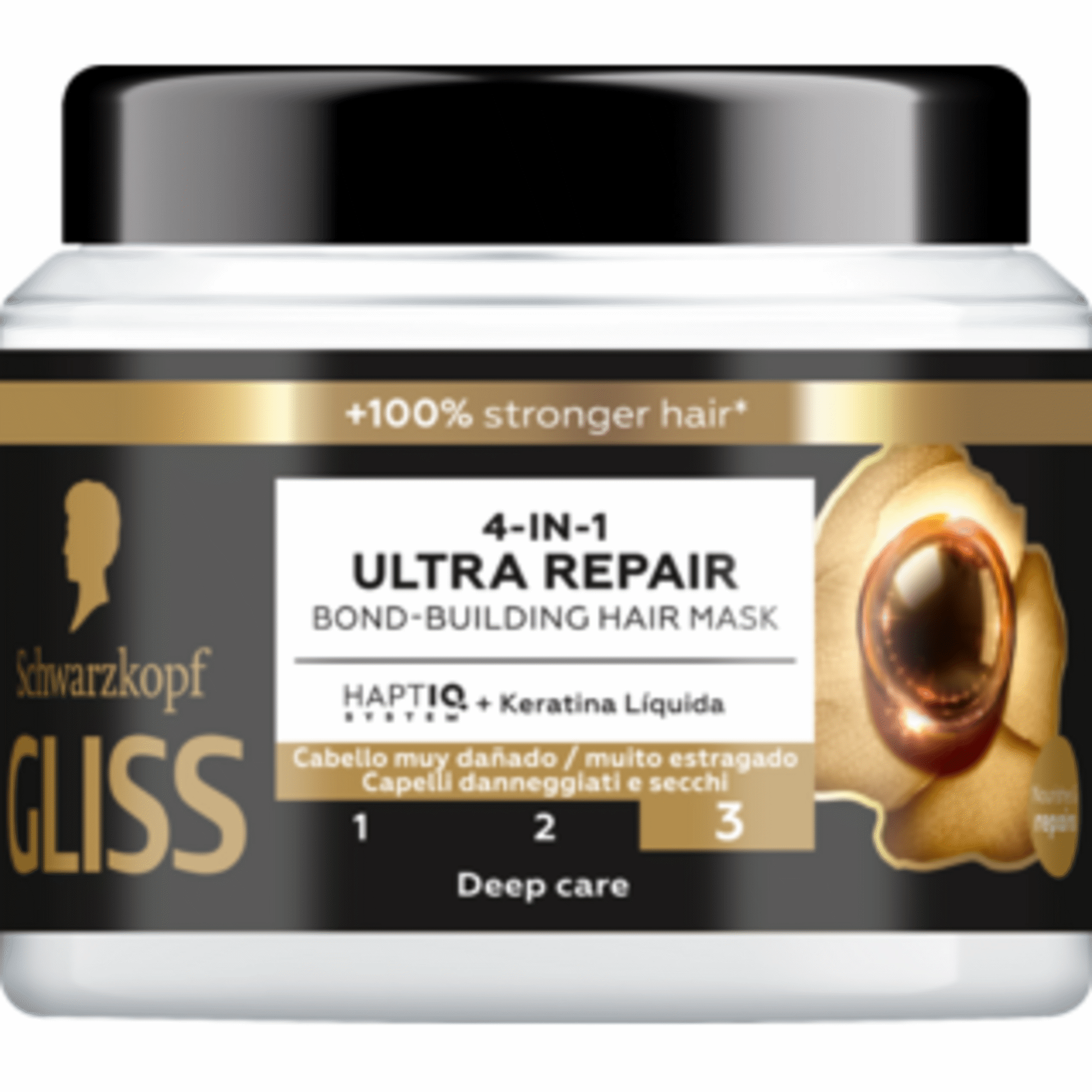 M&aacute;scara Cabelo Ultimate Repair Schwarzkopf Gliss