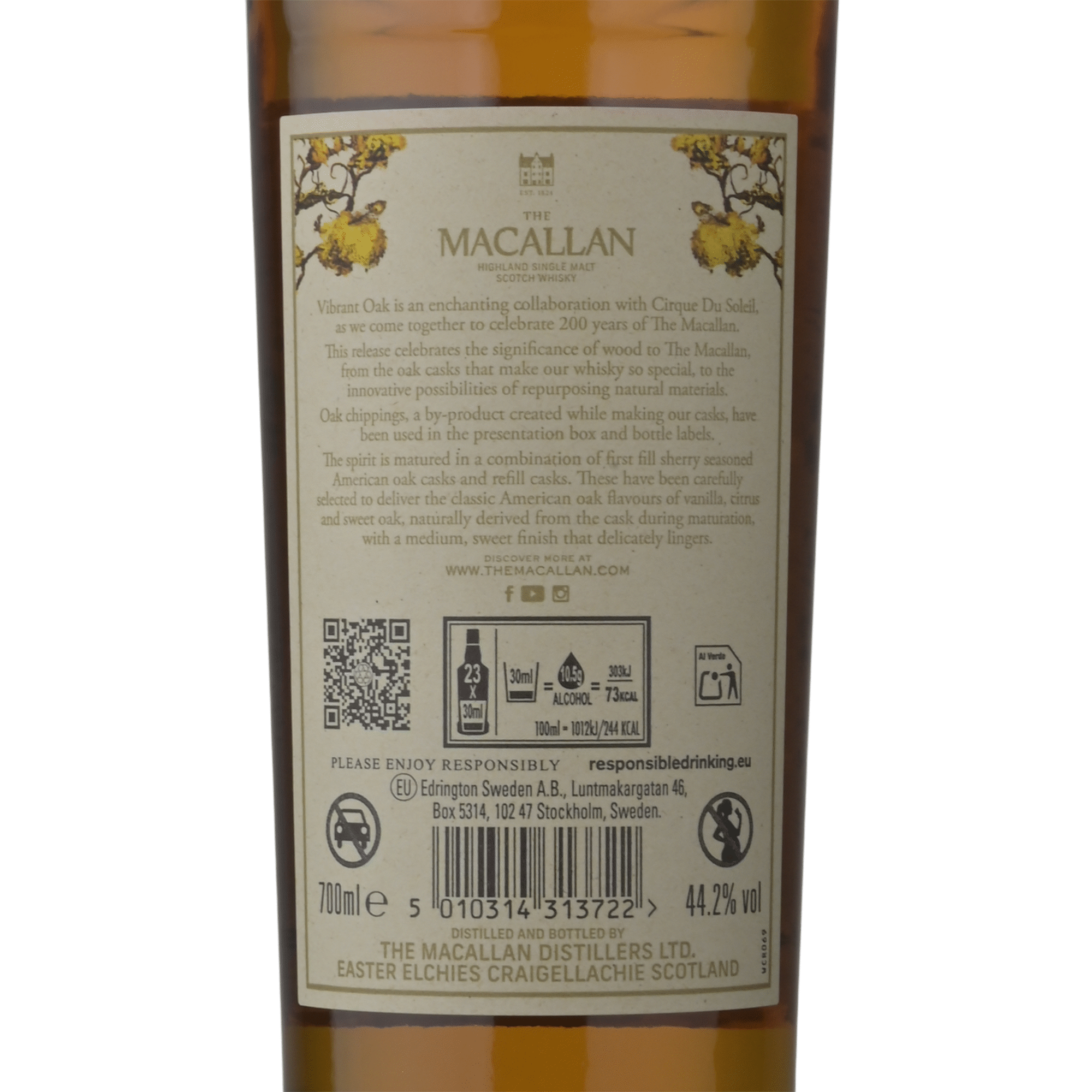 The Macallan Whisky The Harmony Collection Vibrant Oak
