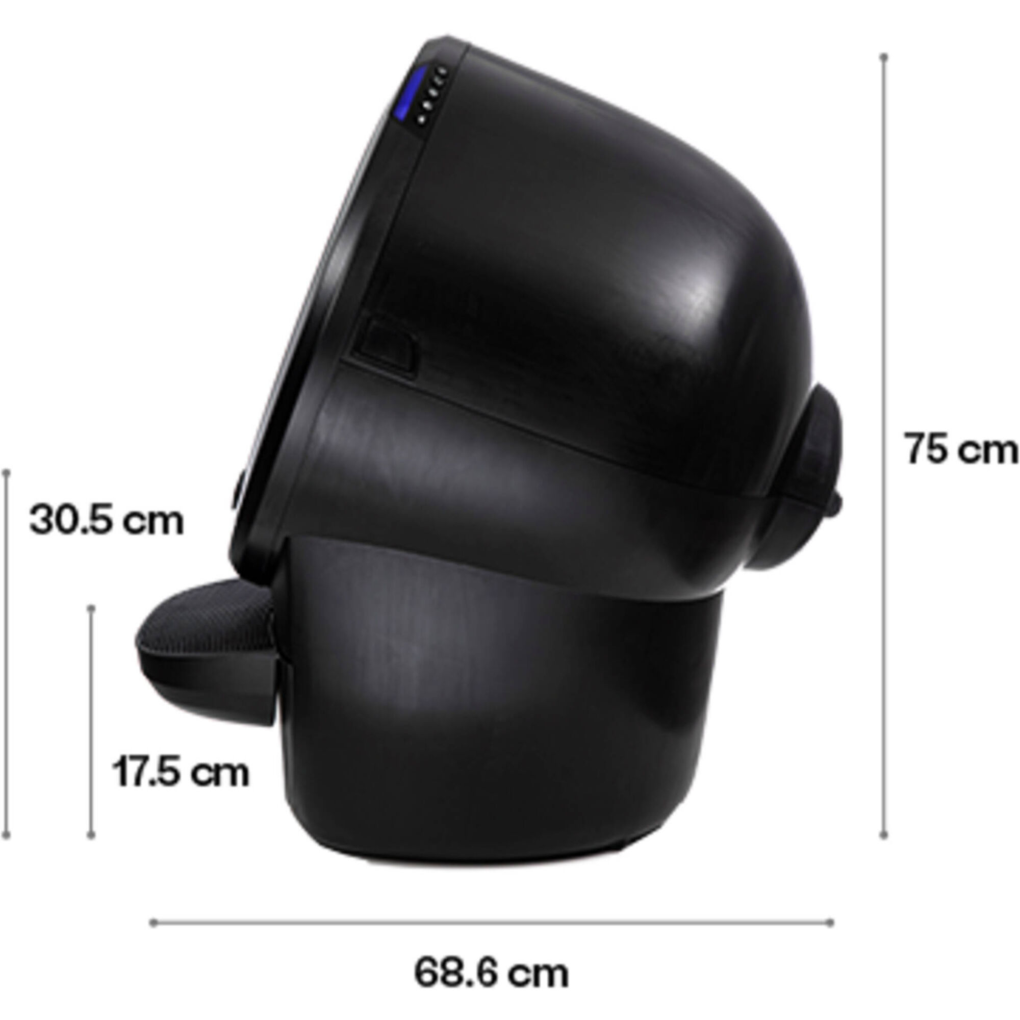 Caixa de Areia Autom&aacute;tica para Gato Litter-Robot 4 Preto Whisker