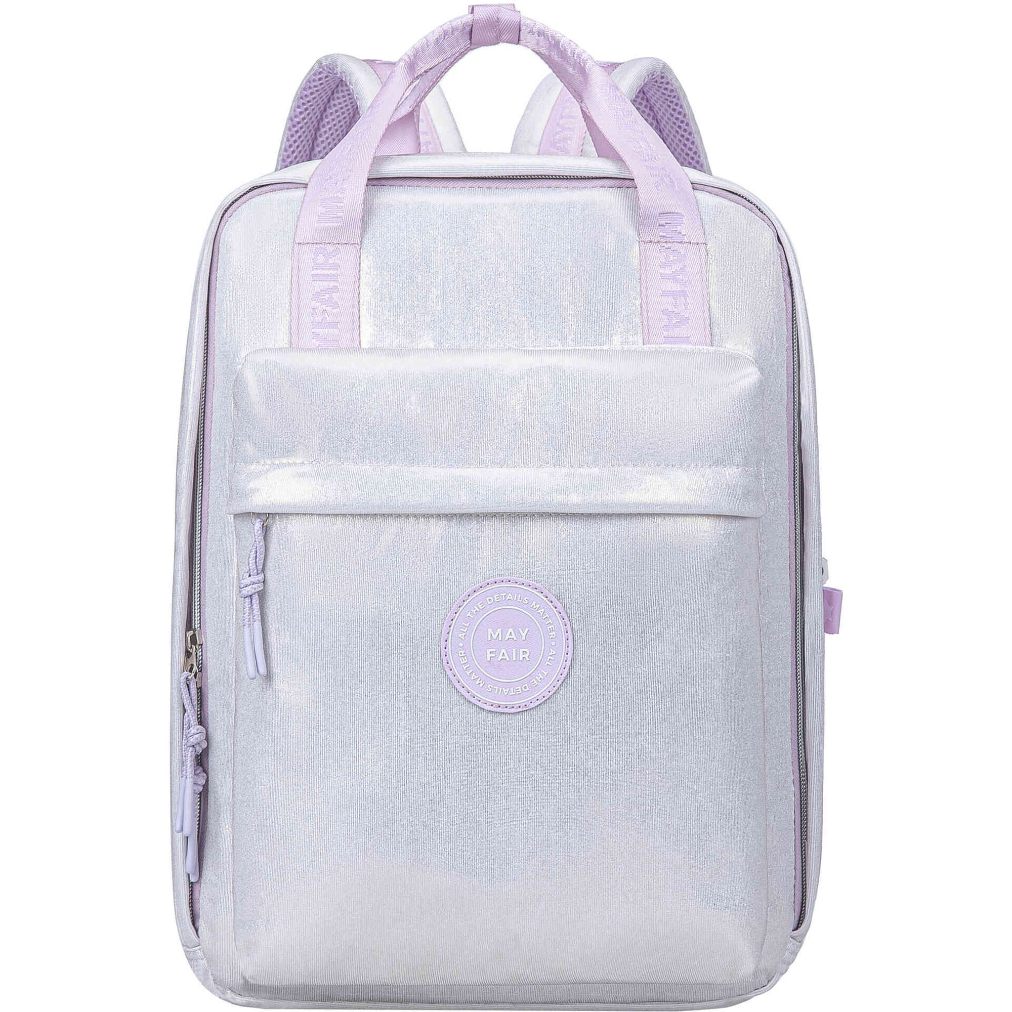 Mochila Luggage Glow Up Silver Mayfair Mochila Luggage Glow Up Silver Mayfair