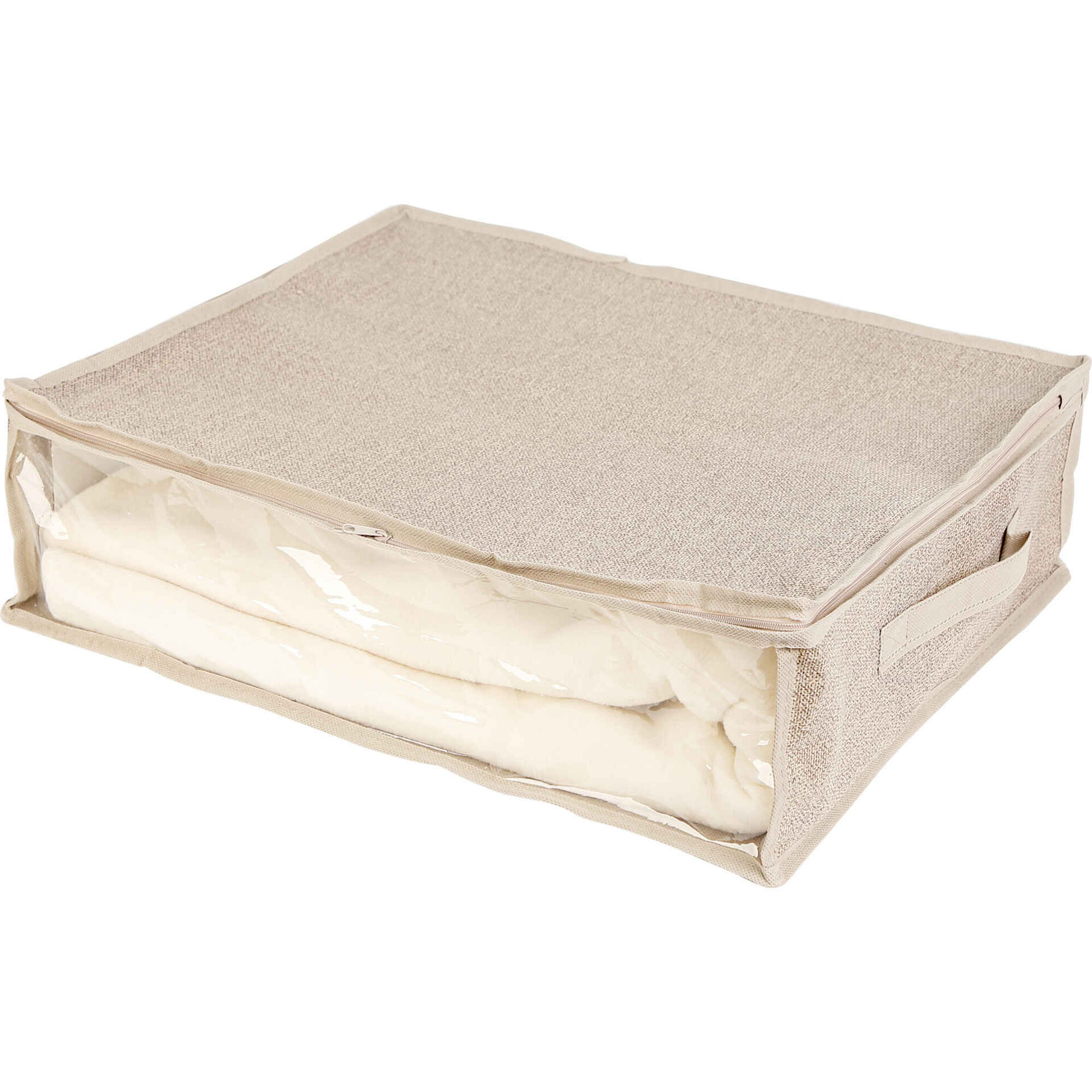 Saco Roupa Maleável 15x40x50cm Bege