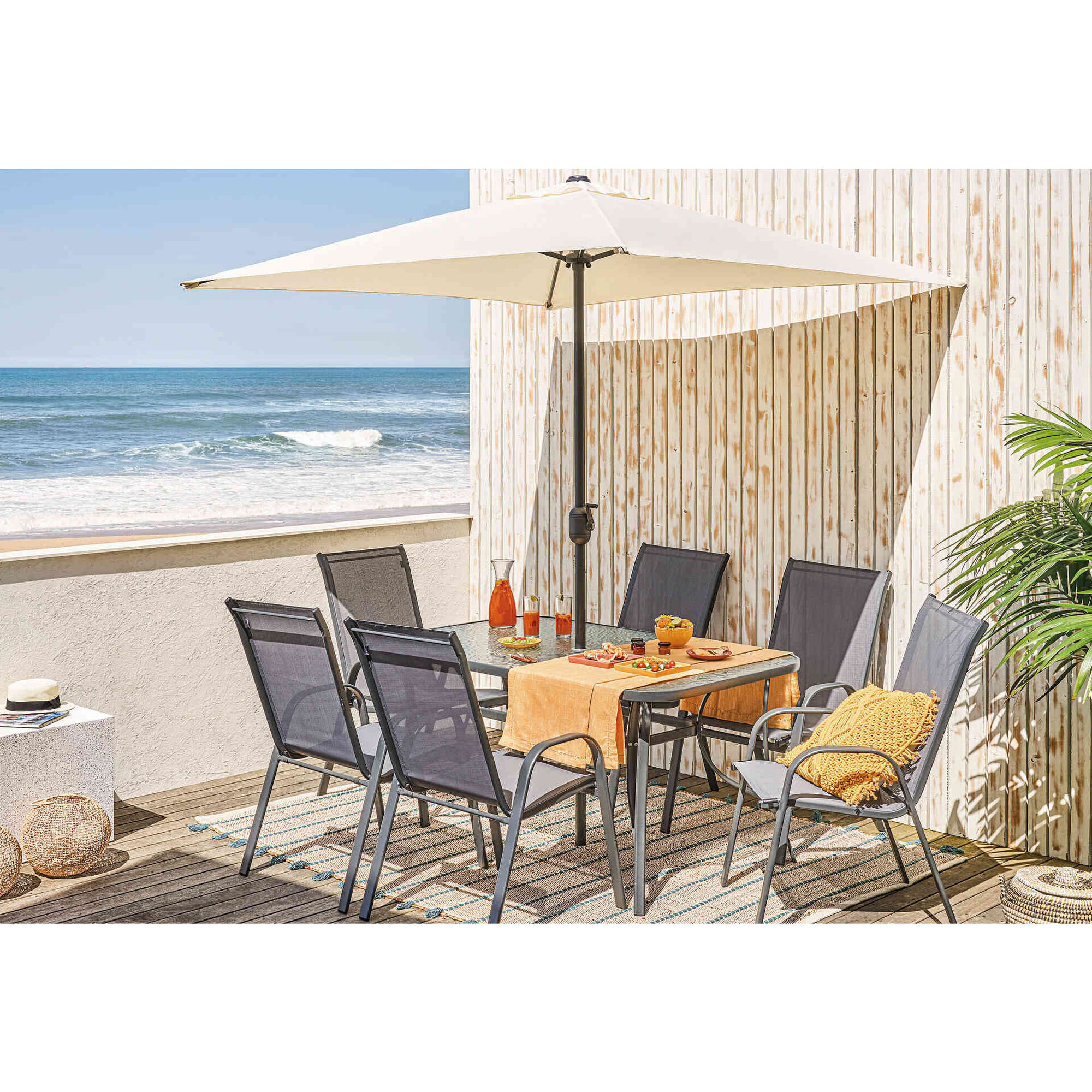 Conjunto Jardim 6 Lugares Texas III Kasa