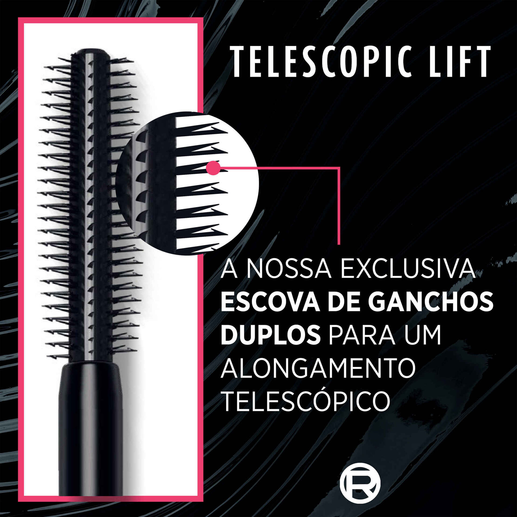 Máscara de Pestanas Telescopic Lift Black