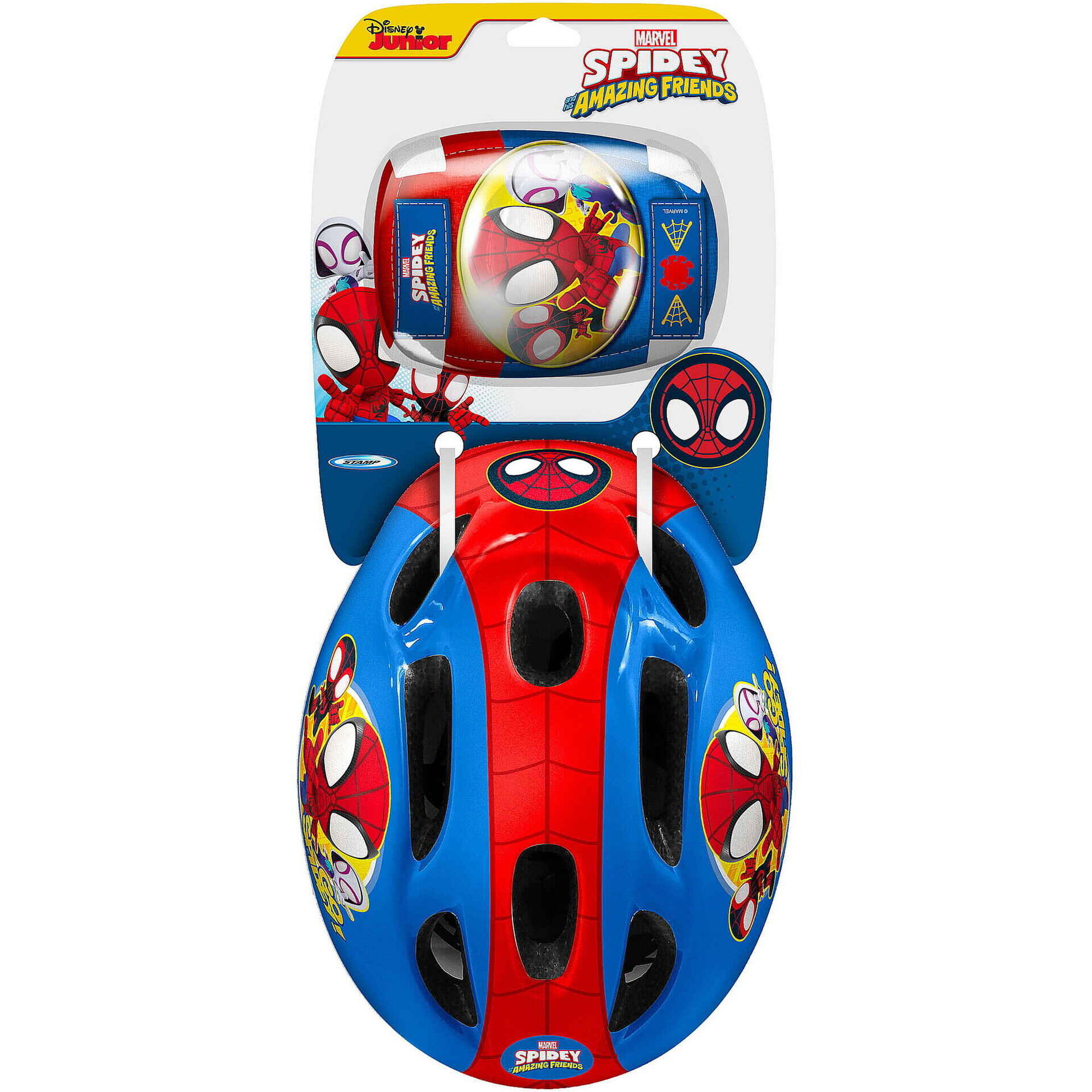 Capacete Joelheira e Cotoveleira 53-56cm Spidey