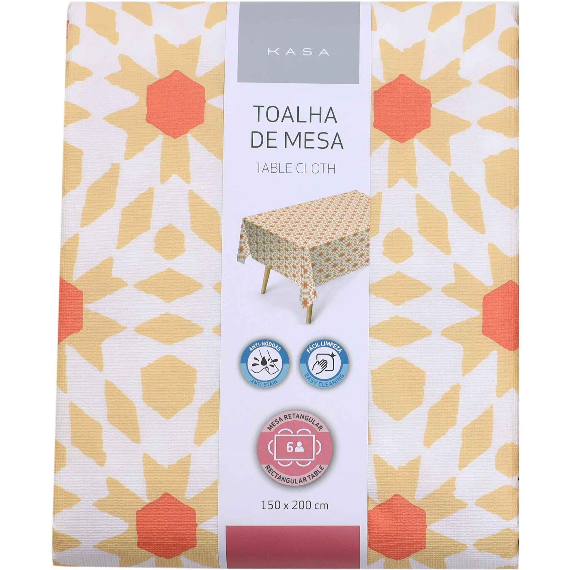 Toalha Mesa PVC Peva Mandala Kasa