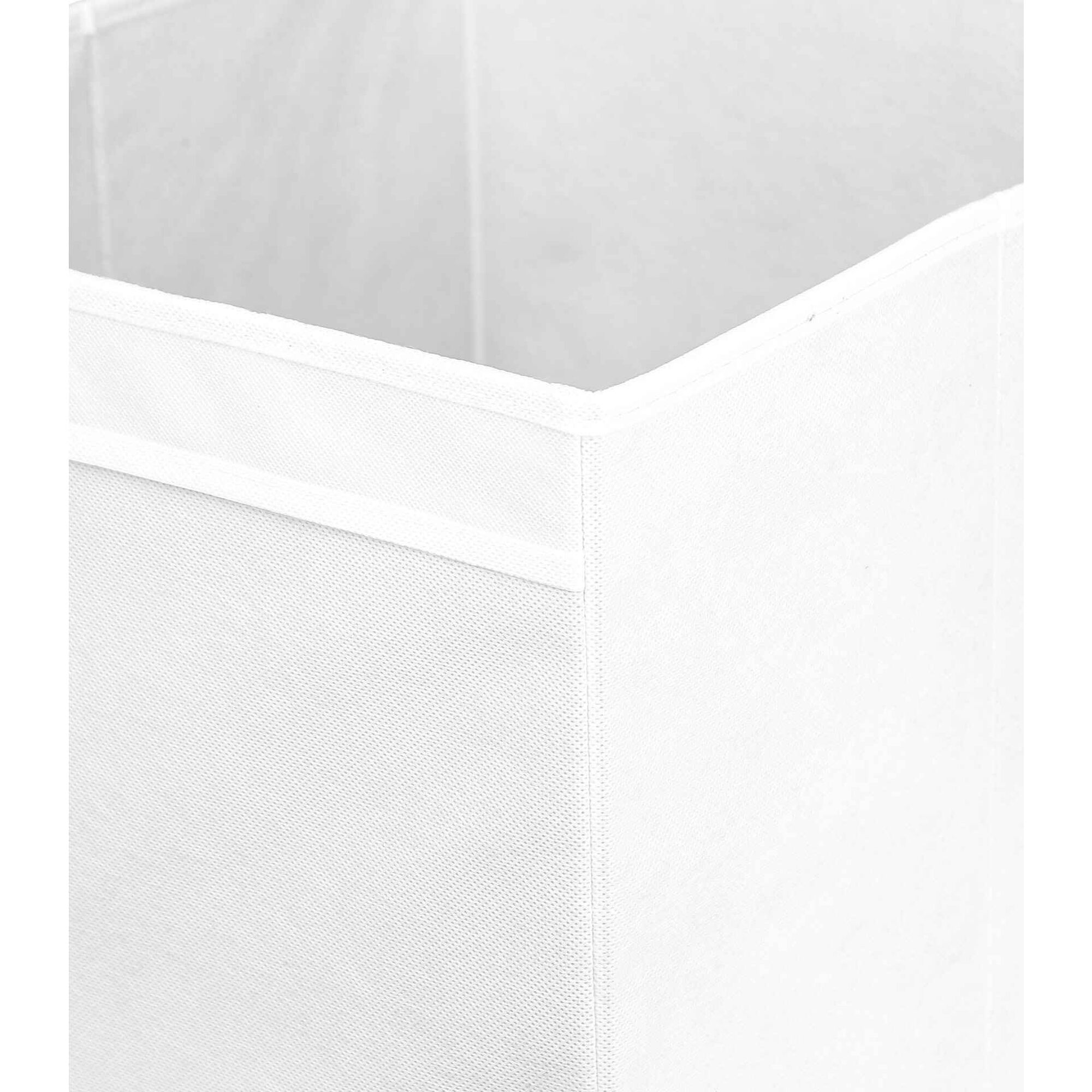 Cubo Arruma&ccedil;&atilde;o 33x38x33cm Branco Kasa