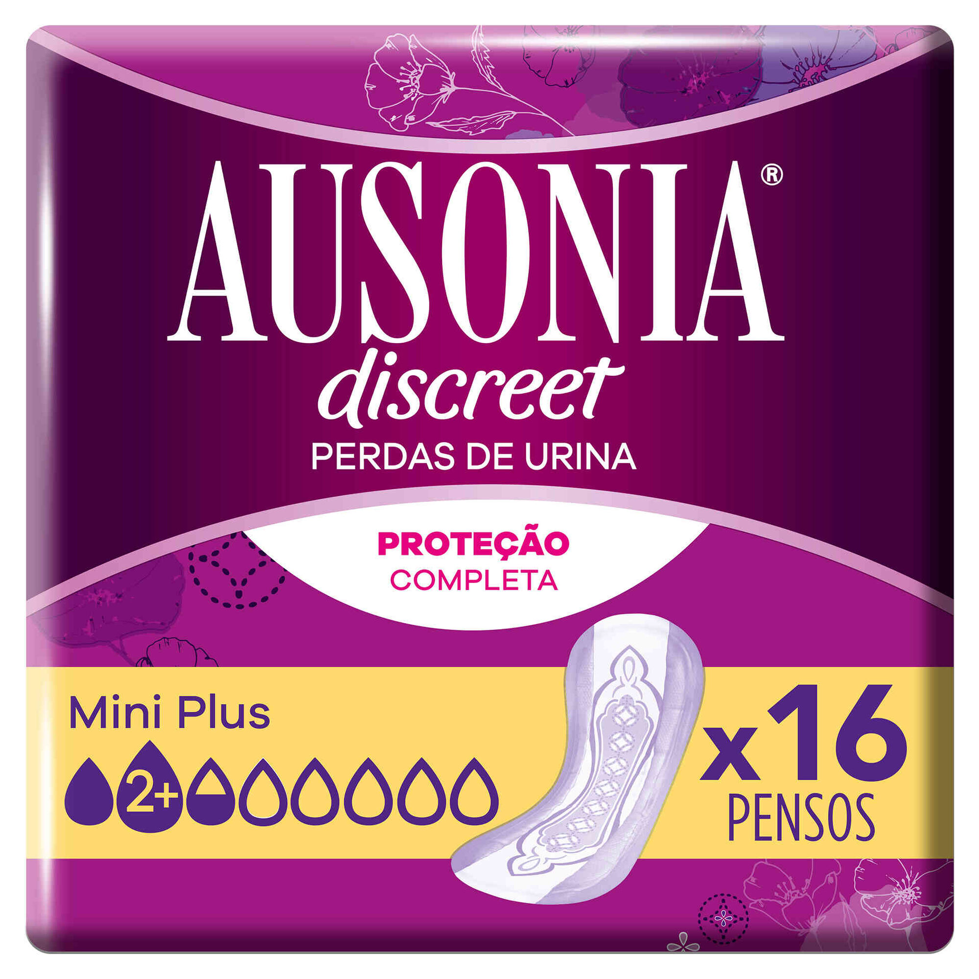 Pensos Incontinência Discreet Mini Plus Pensos Incontinência Discreet Mini Plus