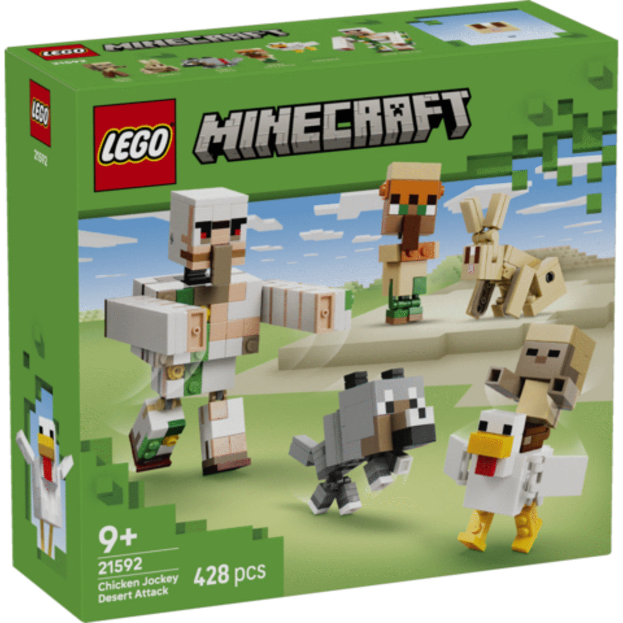 LEGO Minecraft - Ataque no Deserto do J&oacute;quei da Galinha - 21592