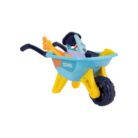 Carrinho M&atilde;o com 7 Acess&oacute;rios de Praia (v&aacute;rias cores)