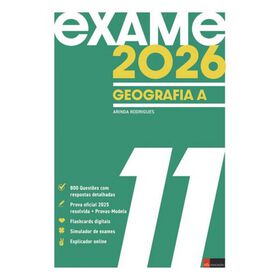 Exame 2026 - Geografia A 11.&ordm; Ano de Leya Educa&ccedil;&atilde;o
