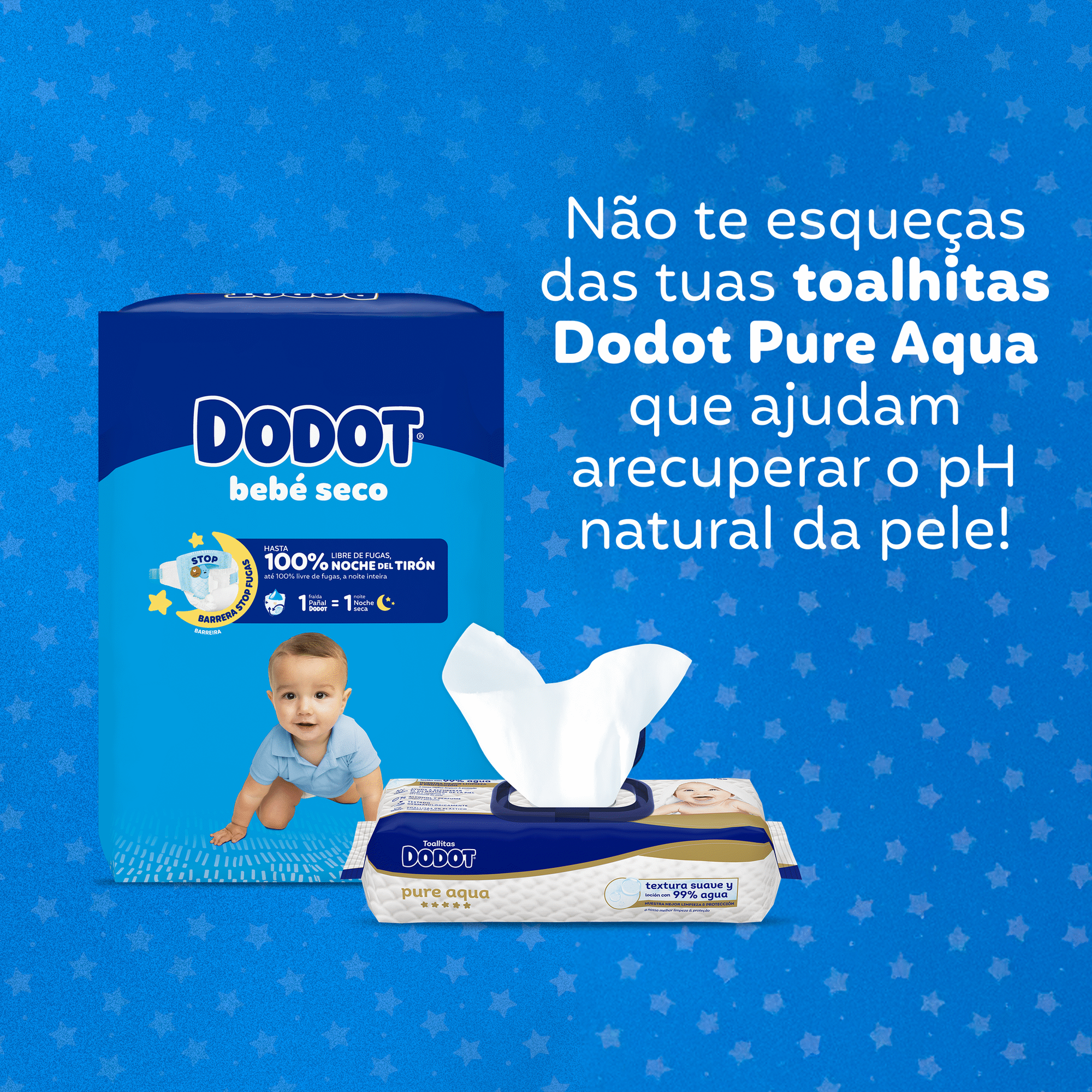 Fraldas Beb&eacute; Seco Extra 10-15kg T4+ Dodot