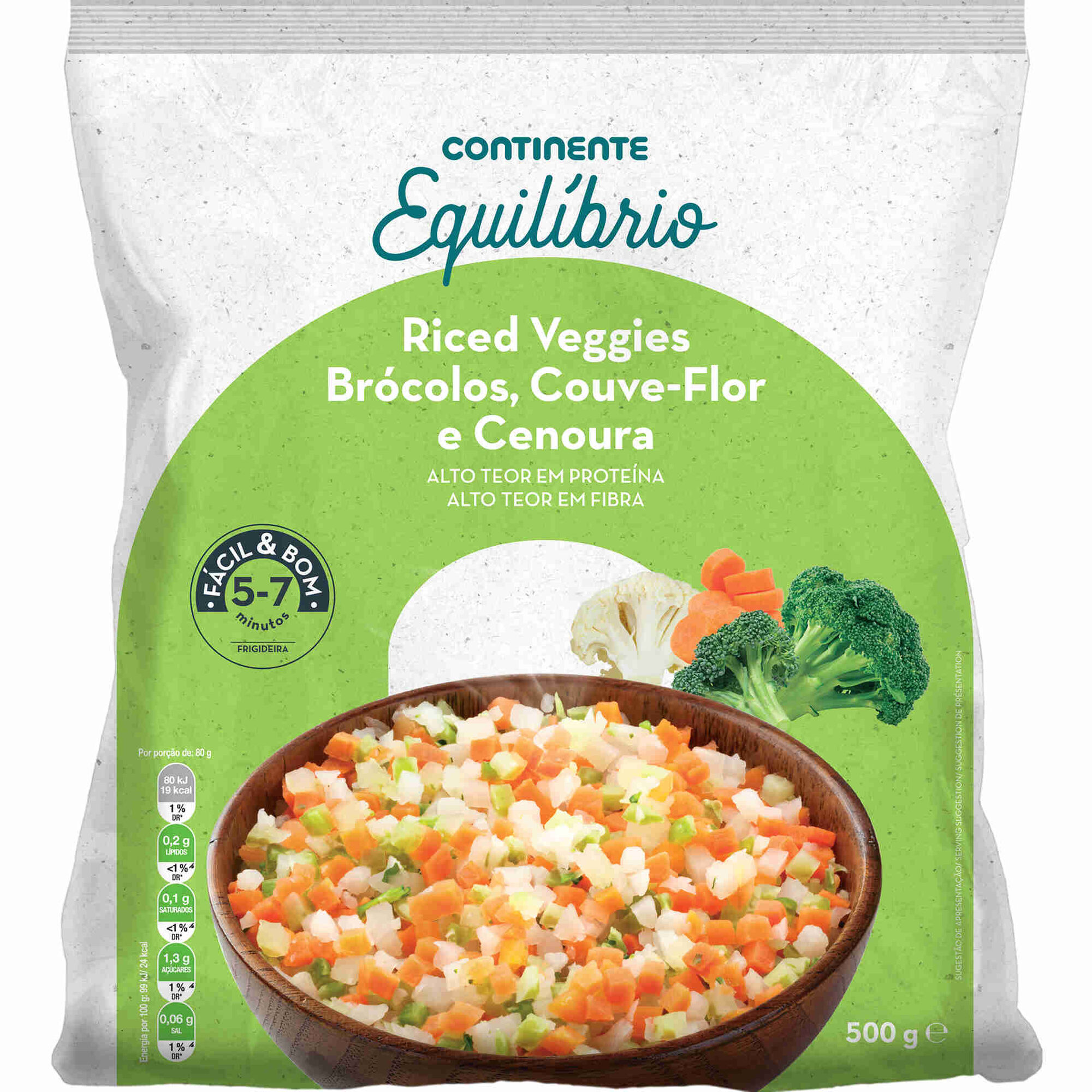 Riced Veggies Tricolor Riced Veggies Tricolor