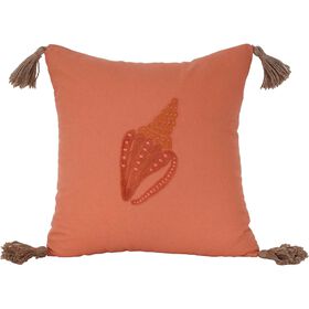 Almofada 45x45cm Laranja B&uacute;zio Kasa