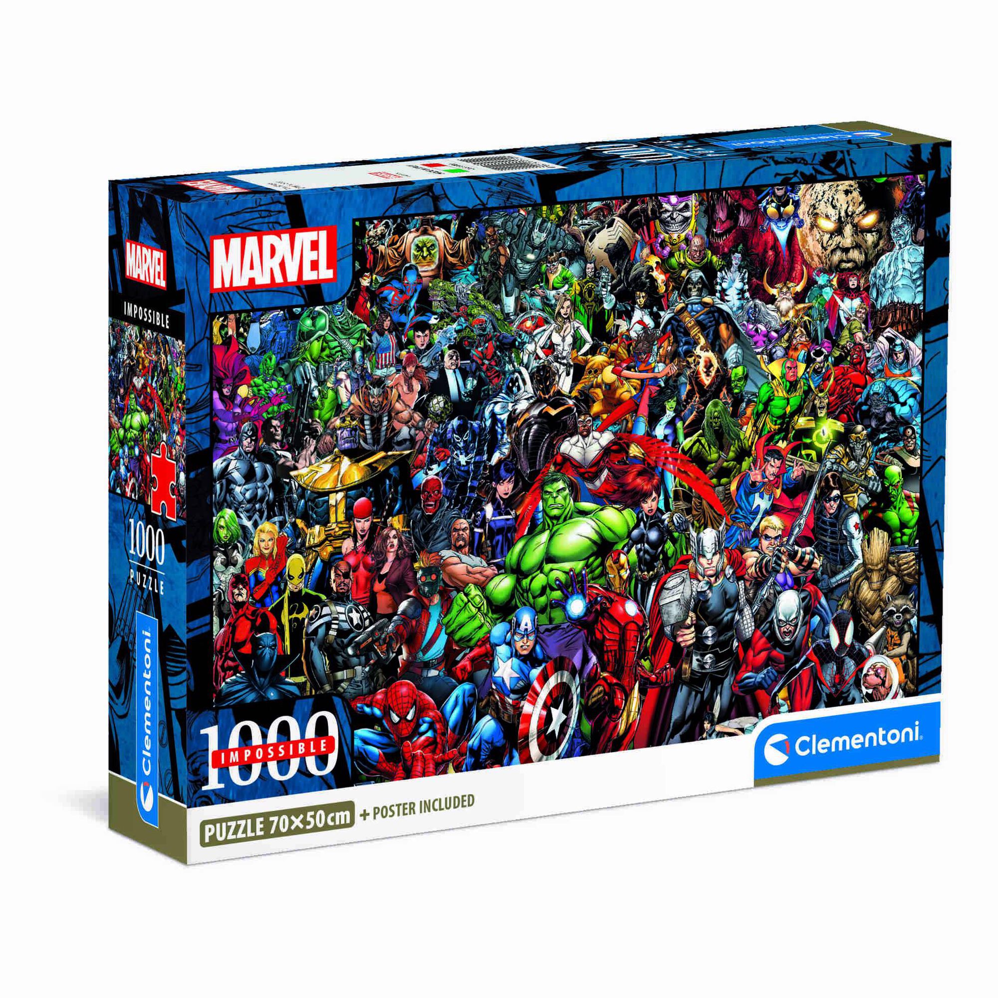 Puzzle Impossible Marvel 1000 Peças
