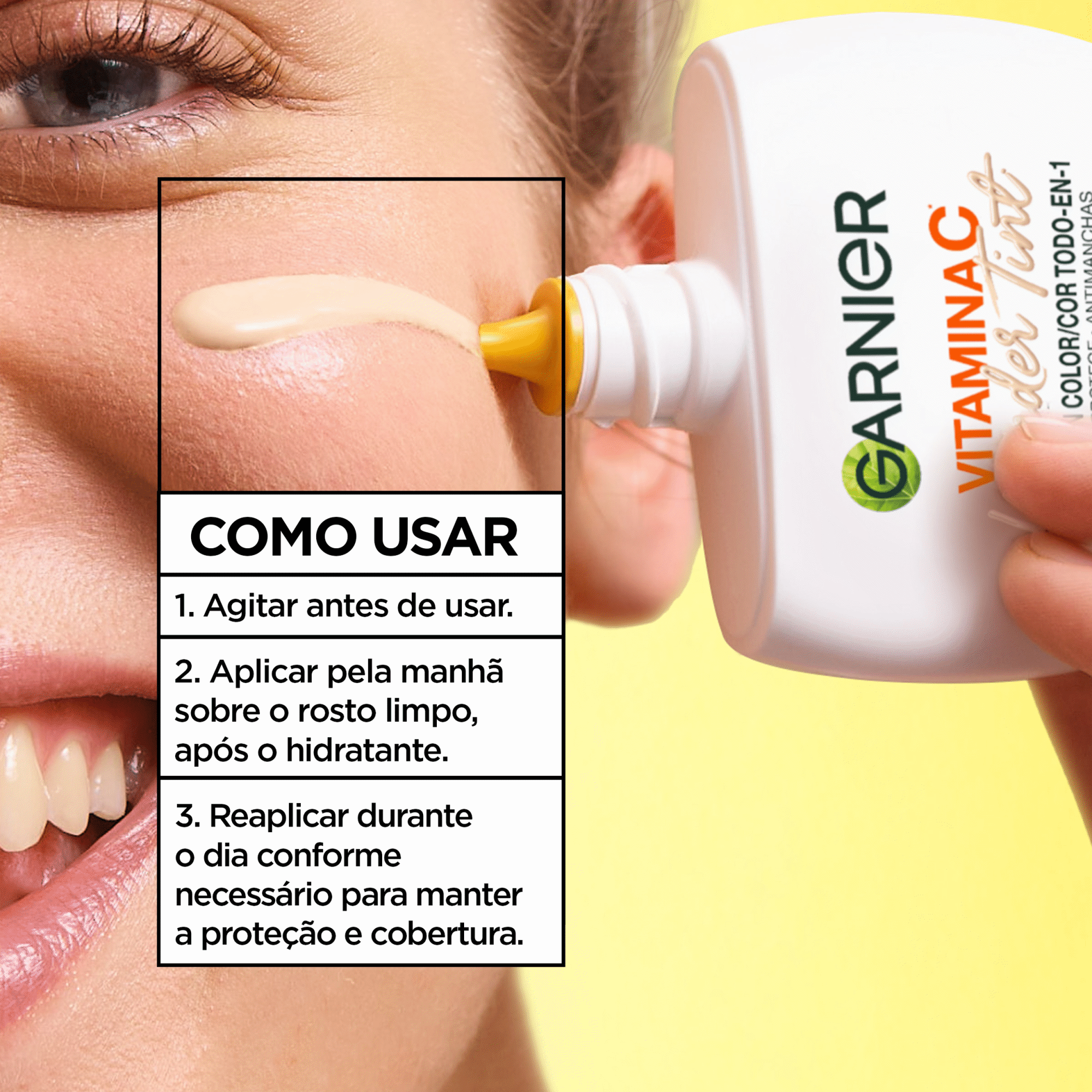 Creme de Dia Aquatint Light FPS 50+ Garnier Skin Active