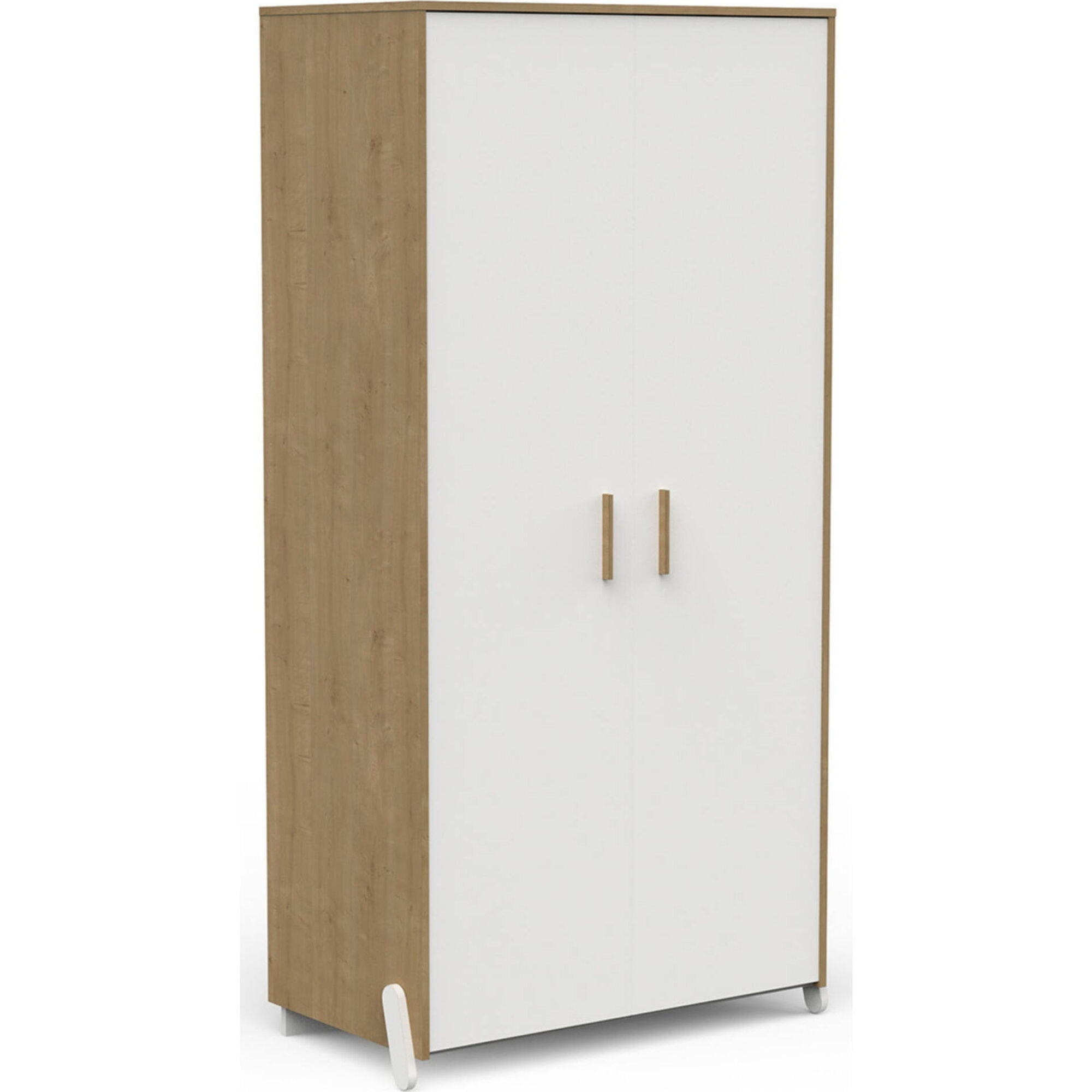 Roupeiro 89x50x183cm Branco Naili