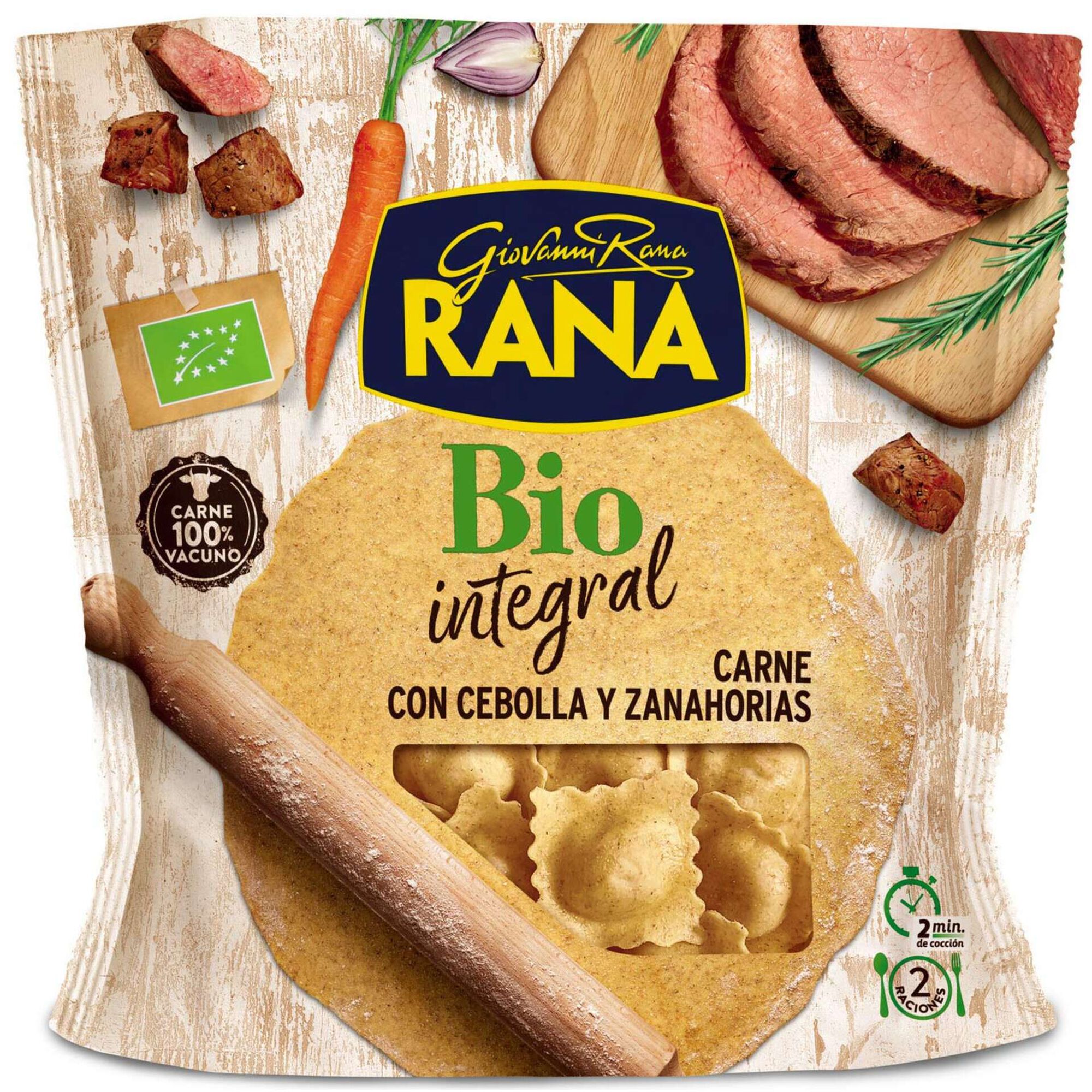 Ravioli de Carne, Cebola e Cenoura Biológicos Ravioli de Carne, Cebola e Cenoura Biológicos