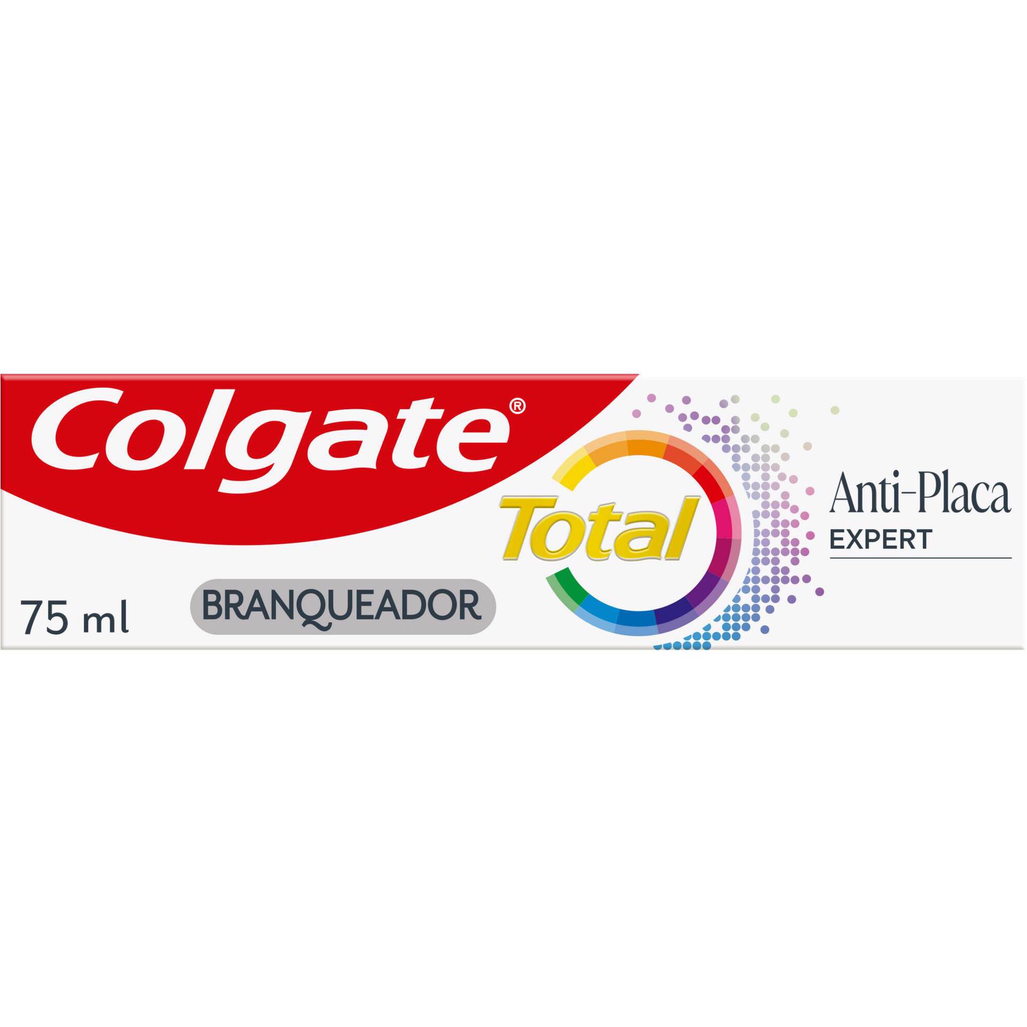 Pasta de Dentes Total Anti-Placa Expert Branqueador Colgate Total