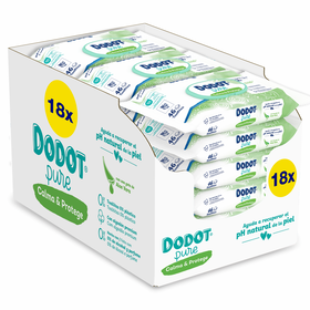 Box Toalhitas Bebé Aqua Pure Aloe Vera XXL
