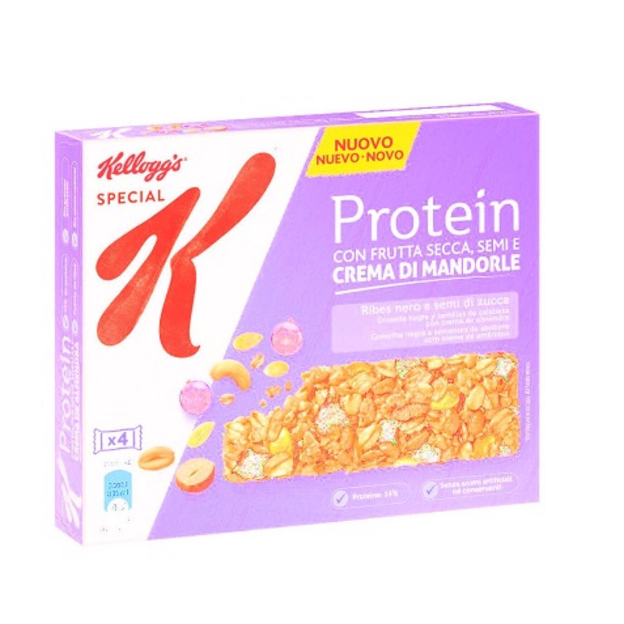 Barras de Cereais Proteína Groselha e Sementes de Abóbora Special K Barras de Cereais Proteína Groselha e Sementes de Abóbora Special K