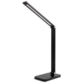 Candeeiro Dobrável com Carregamento Wireless Preto