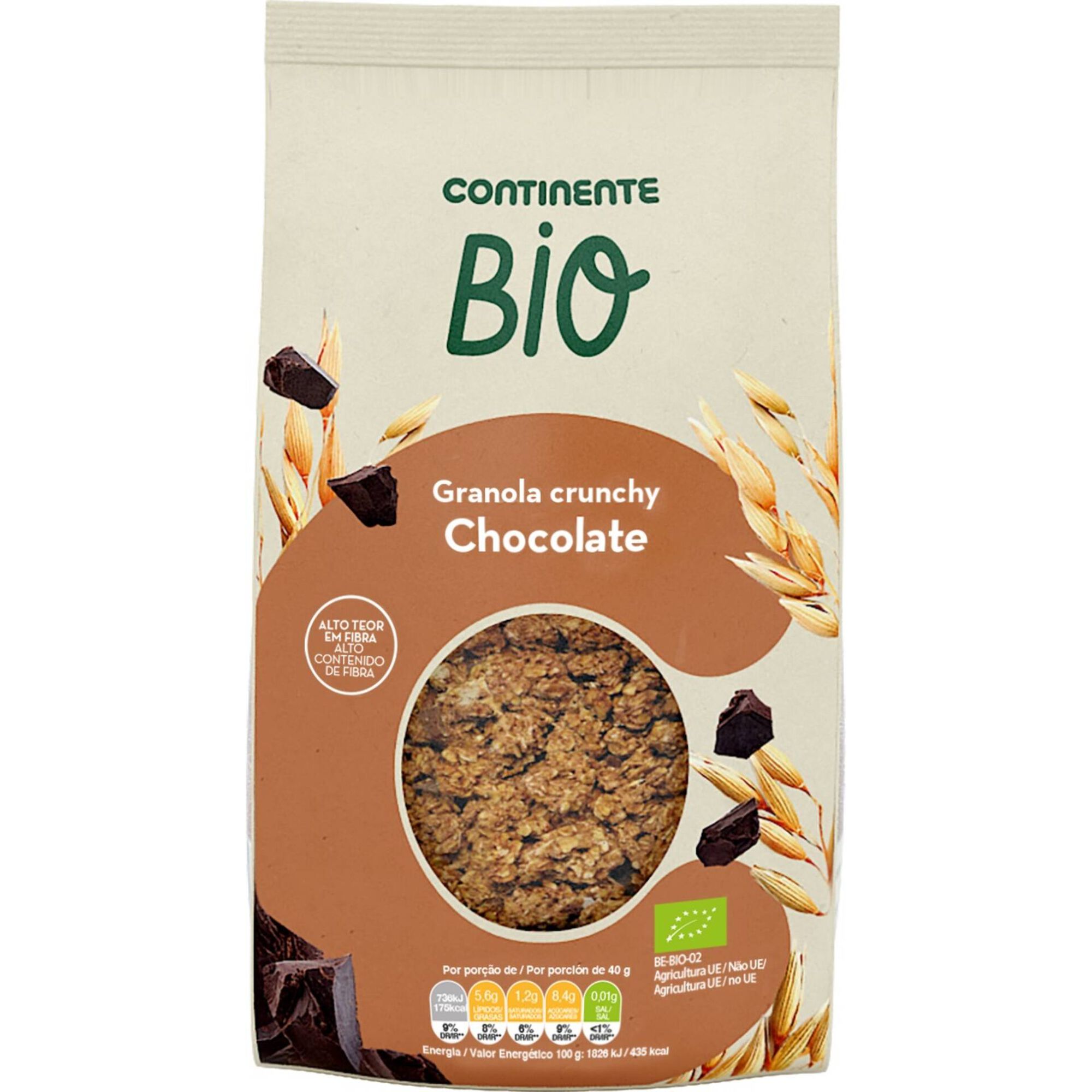 Granola Crunchy Chocolate Biológica