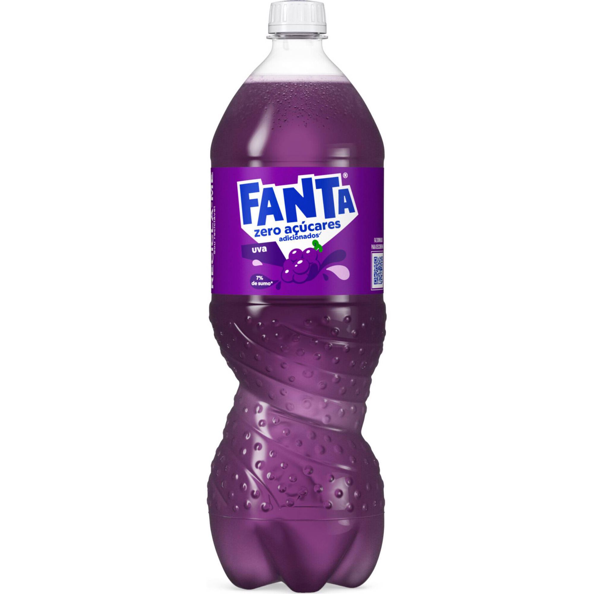 Refrigerante com G&aacute;s Uva sem A&ccedil;&uacute;car Fanta