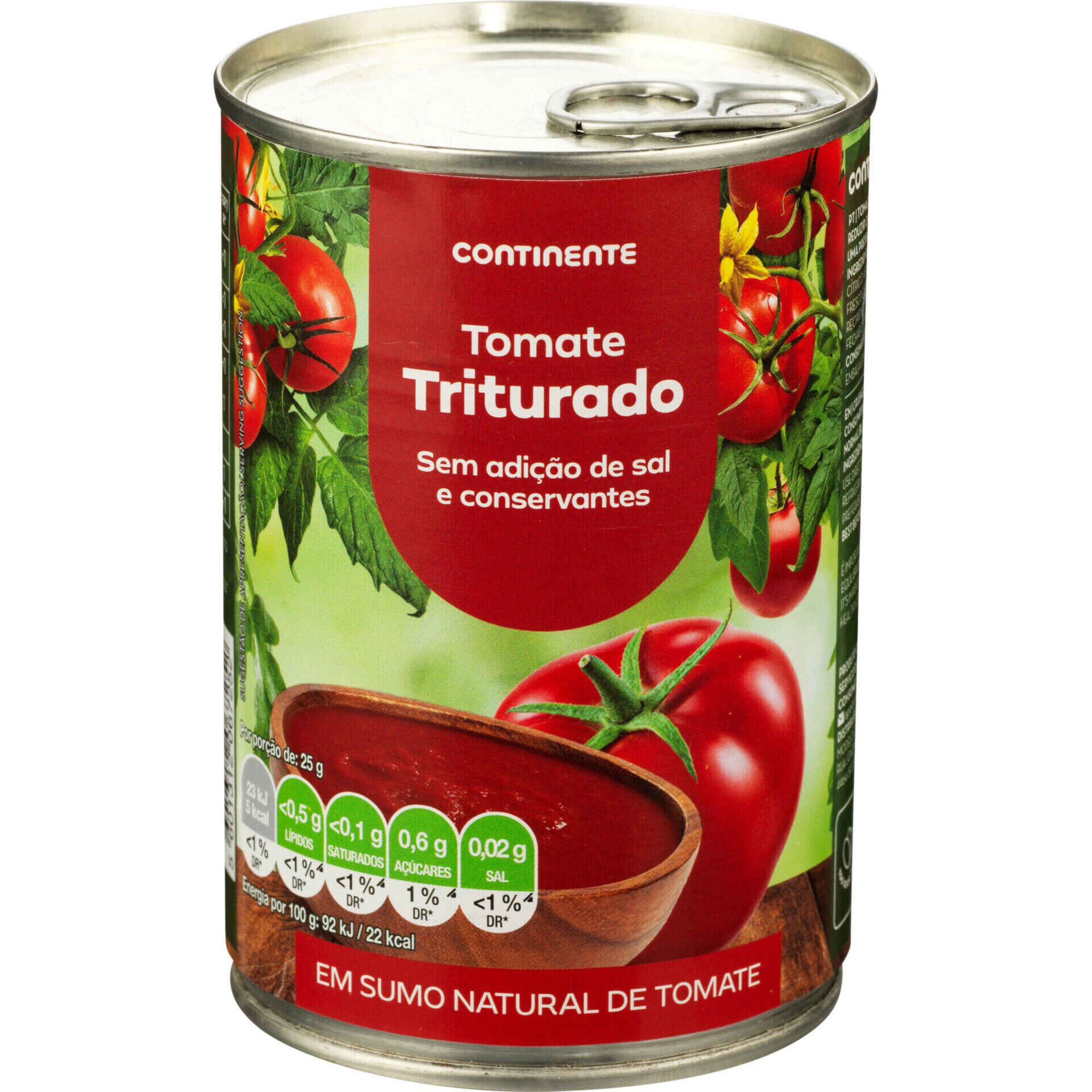 Tomate Triturado Continente