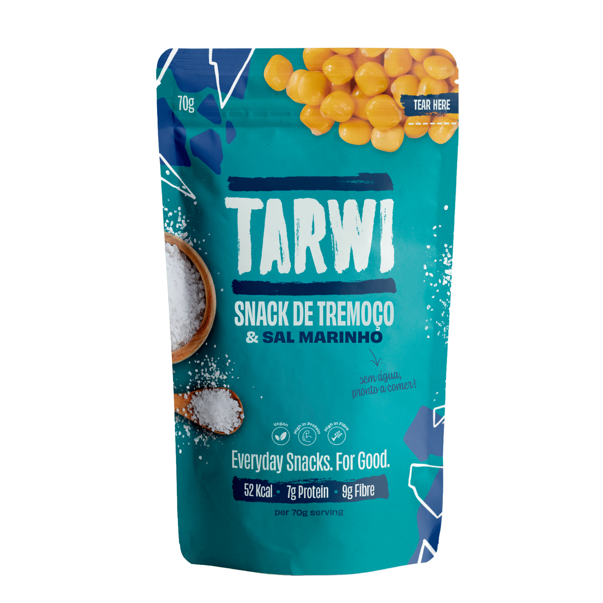Tremoço com Sal Marinho