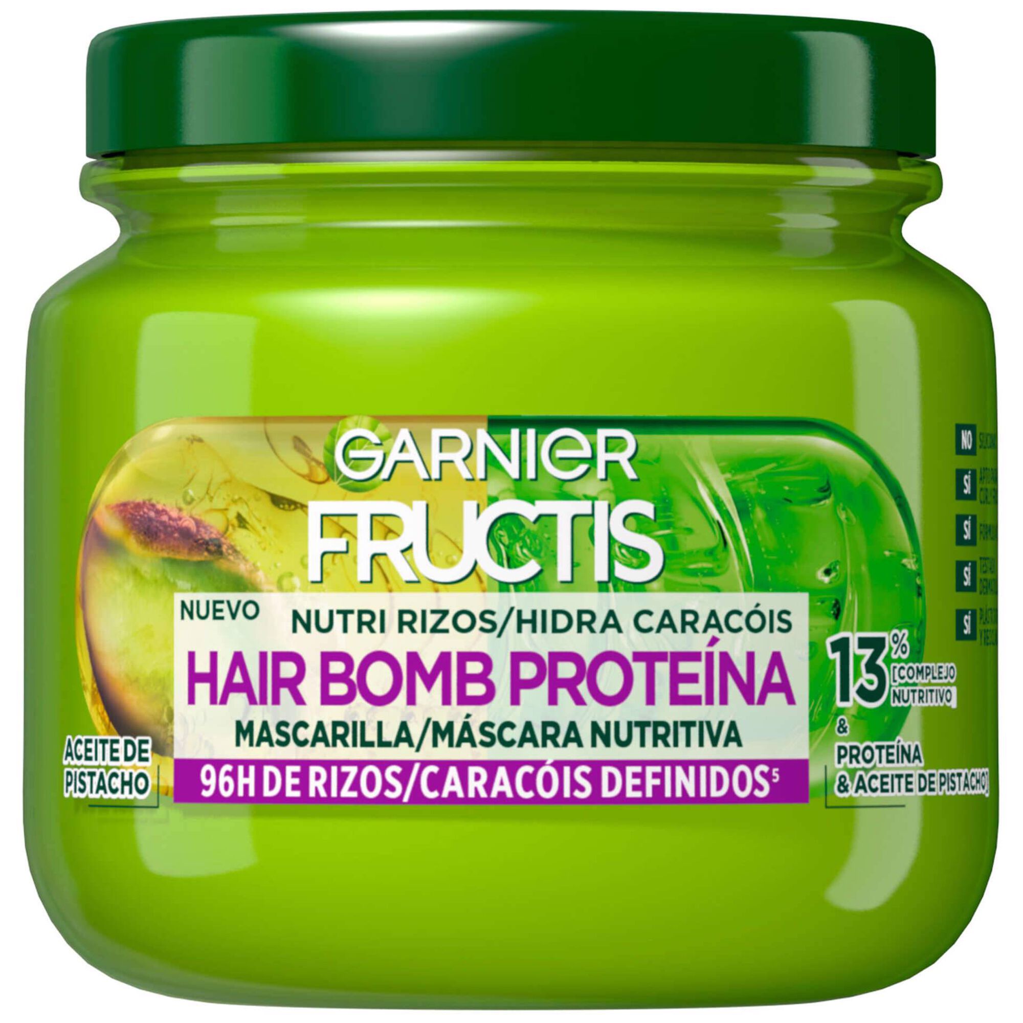 Máscara Cabelo Fructis Hidra Caracóis Proteína