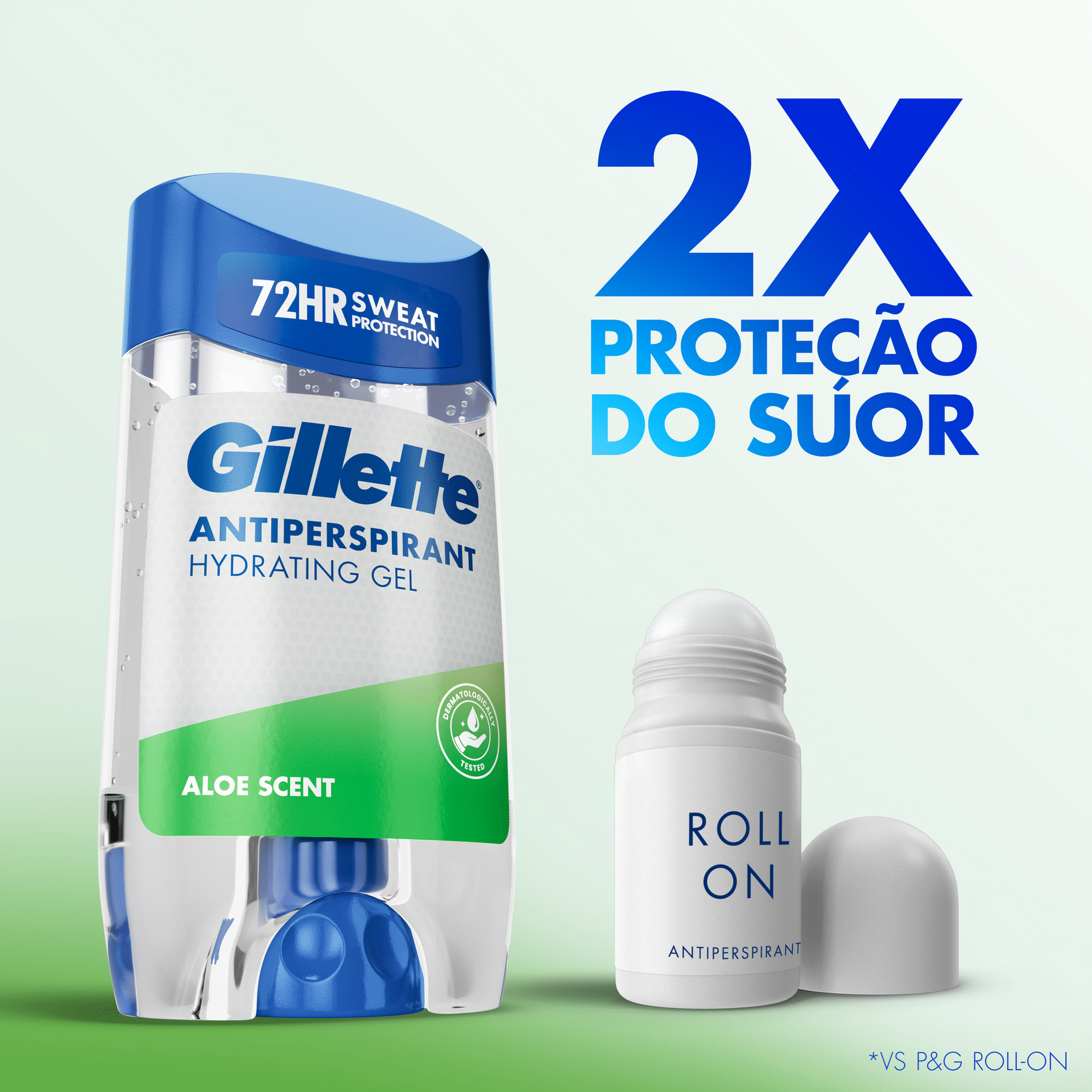 Desodorizante Stick Antitranspirante Hydrating Gel Aloe Vera Gillette