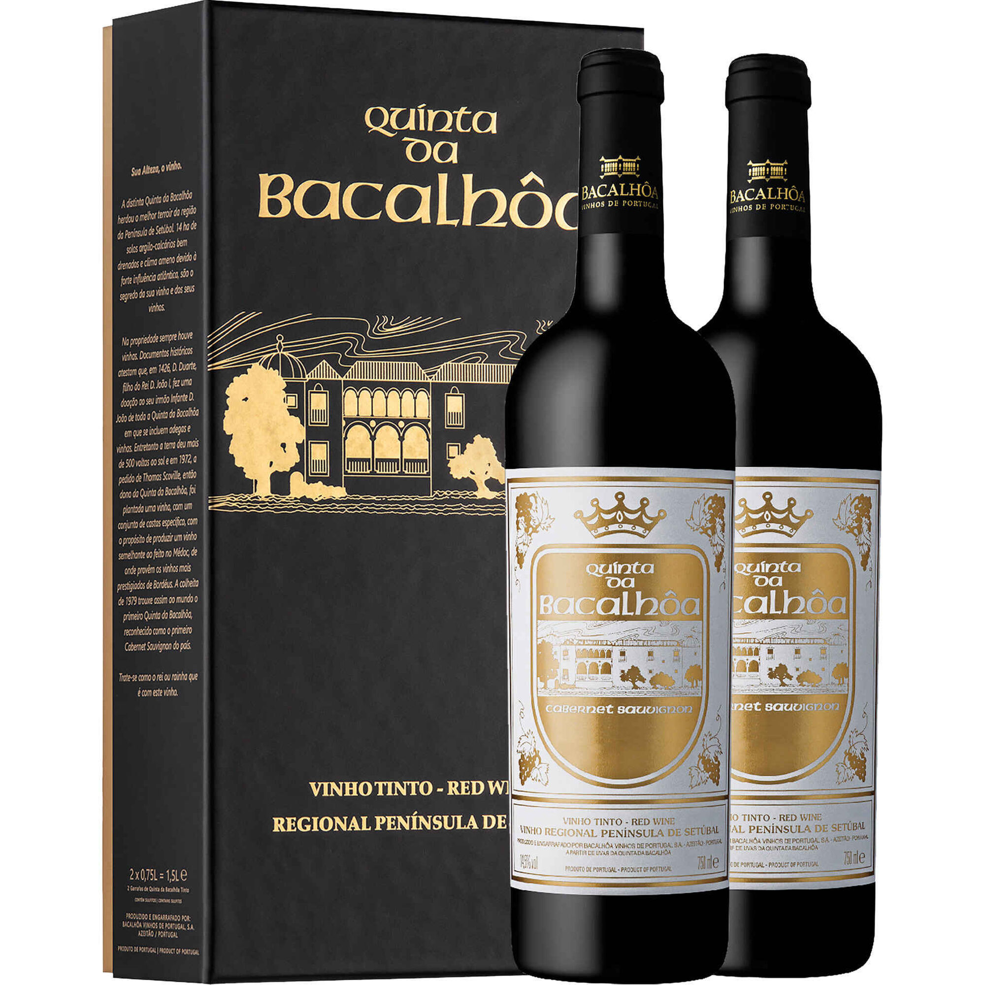 Quinta da Bacalhôa Península de Setúbal Vinho Tinto Conjunto