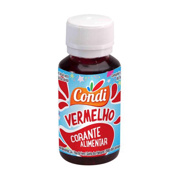 Corante Líquido Vermelho Condi