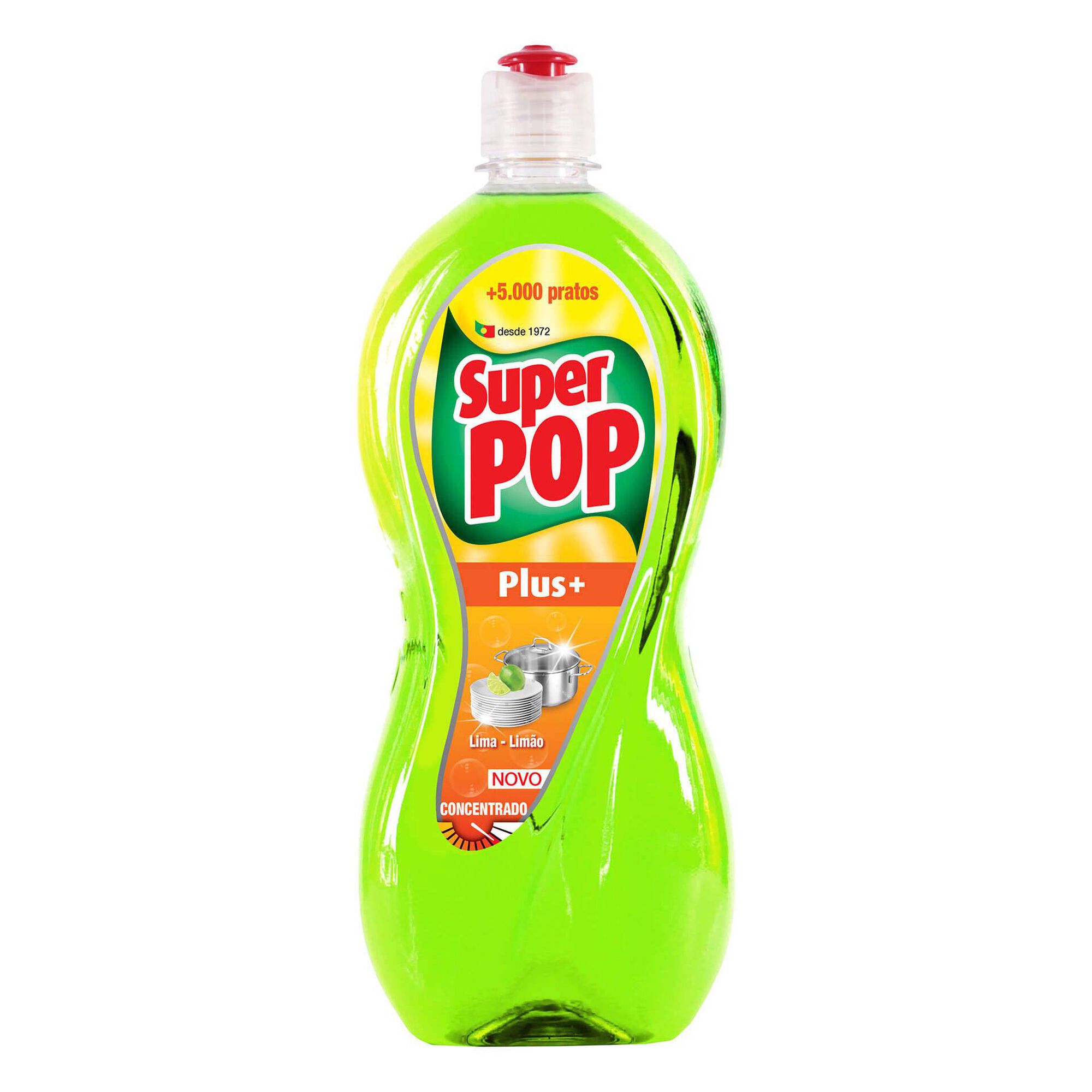 Detergente Manual Loiça Plus+ Limão