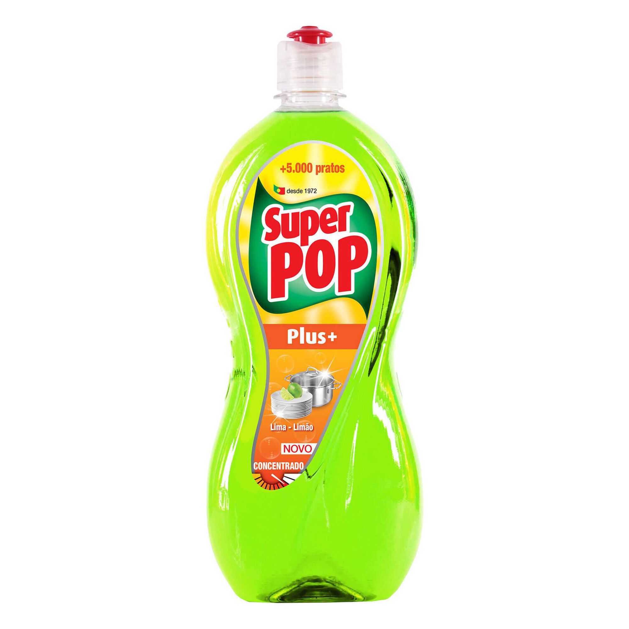 Detergente Manual Loiça Plus+ Limão Detergente Manual Loiça Plus+ Limão