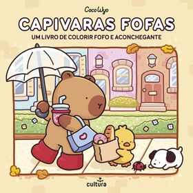 Capivaras Fofas (Livro de Colorir) de Coco Wyo