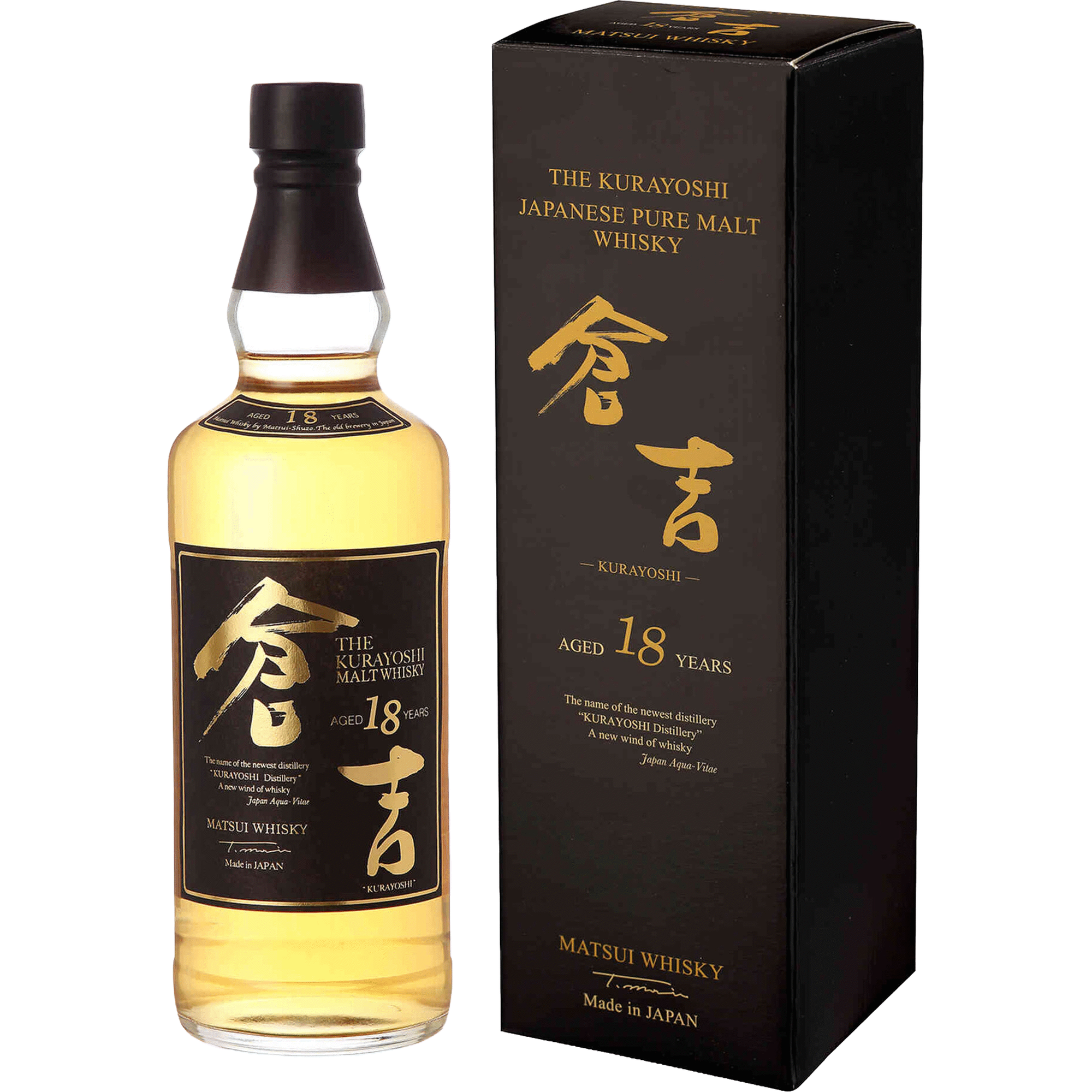 The Kurayoshi Whisky Japon&ecirc;s Pure Malt 18 Anos
