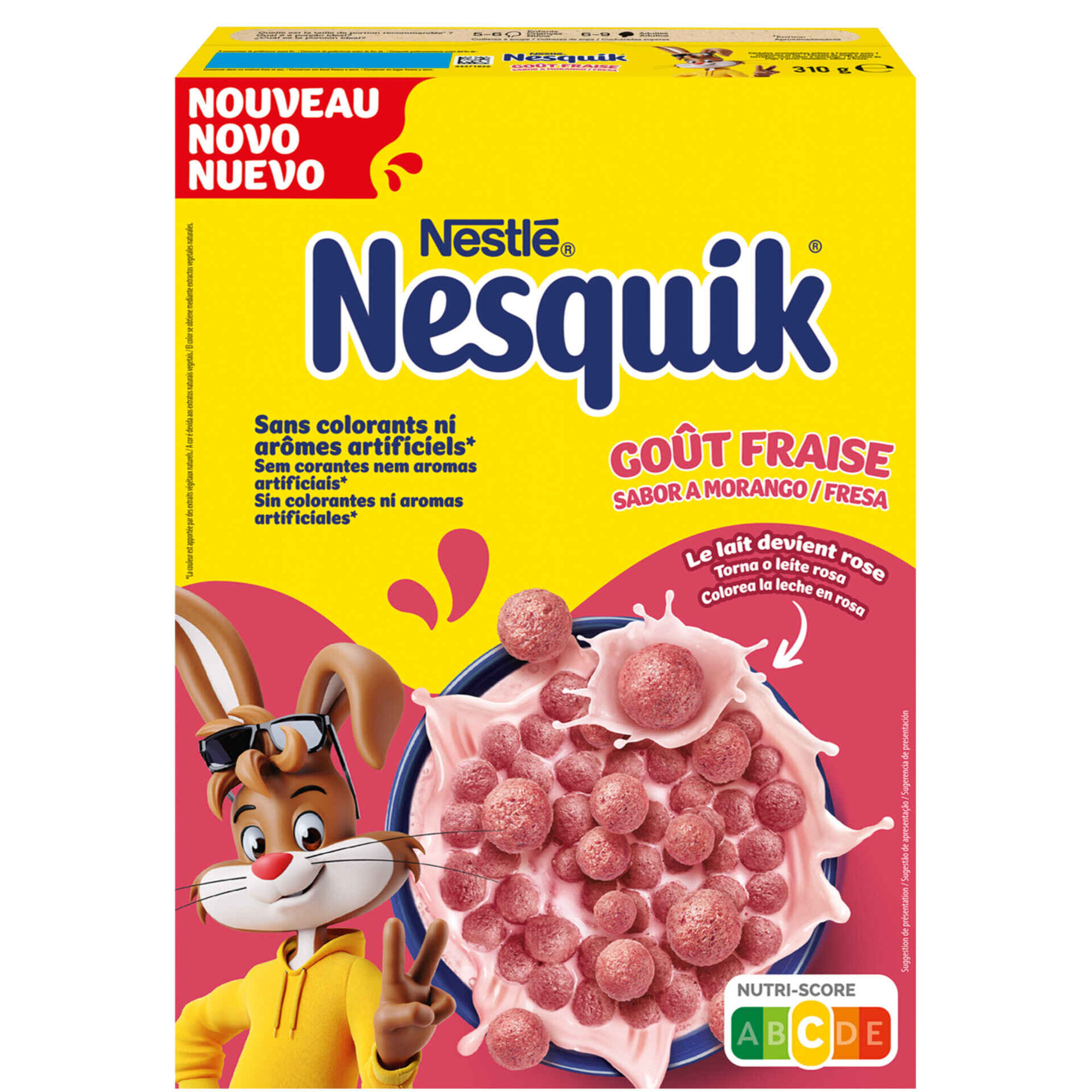 Cereais Morango Nesquik