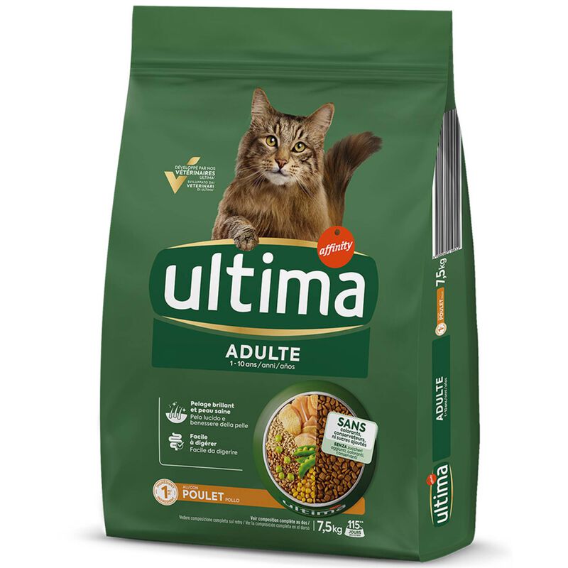 Ração para Gato Adulto Frango Affinity Ultima